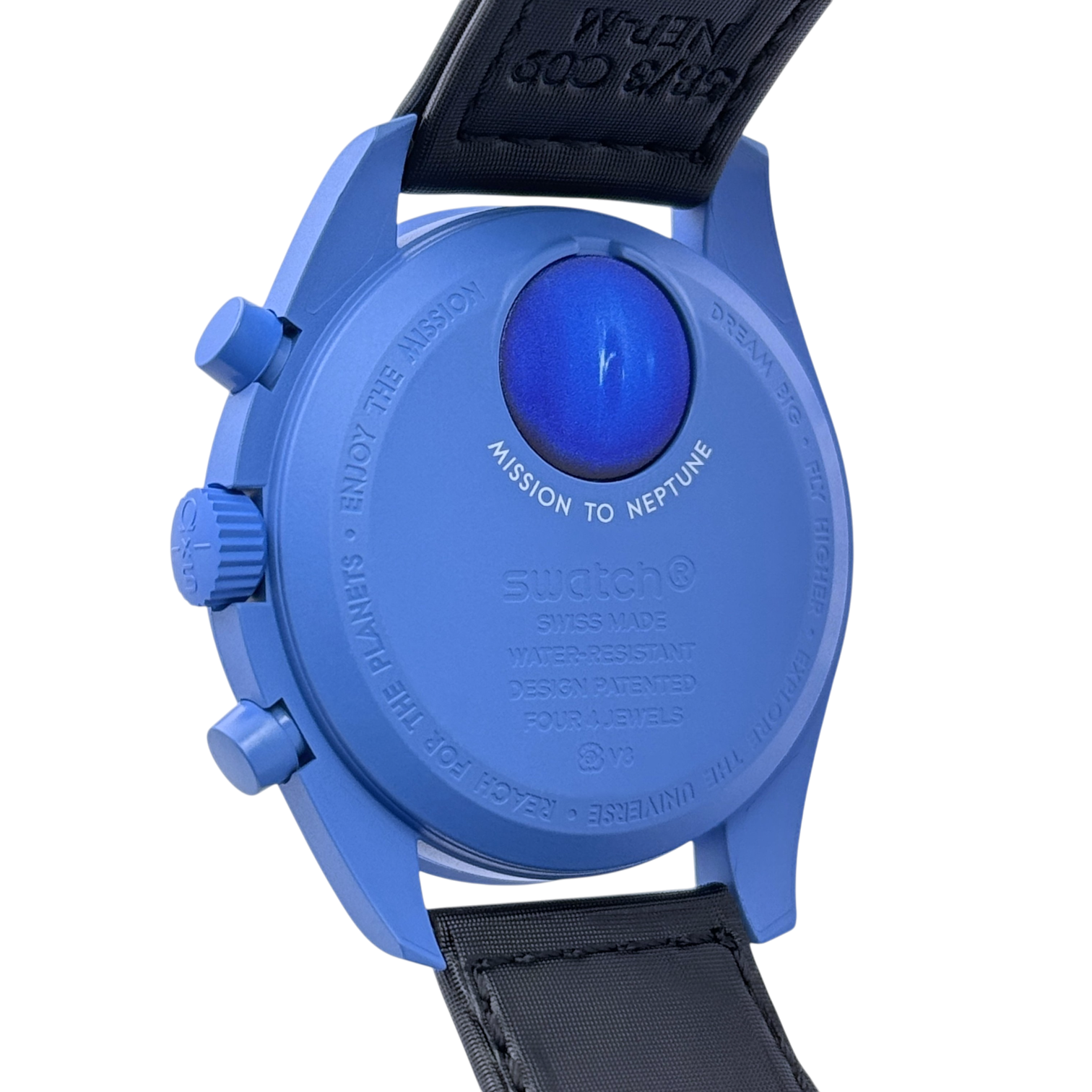 Swatch x Omega MoonSwatch mission to Neptune Armbanduhr 42 mm Ref. SO33N100