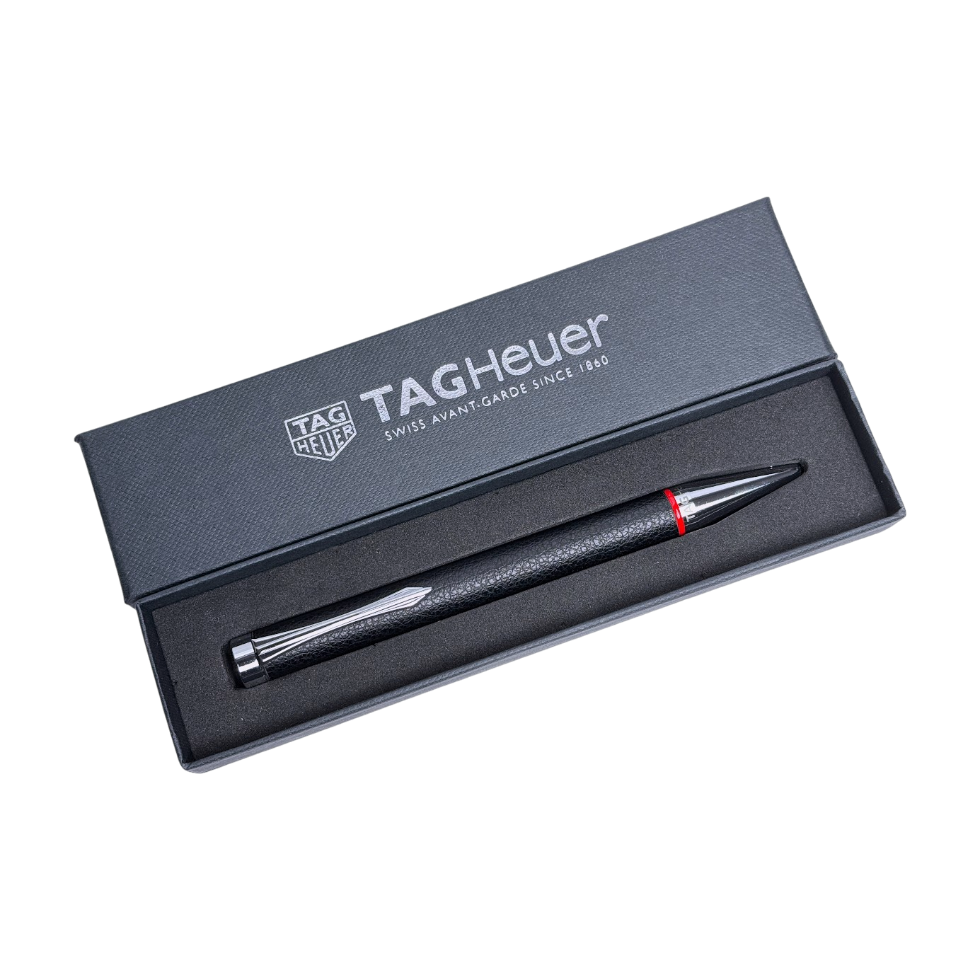 TAG Heuer Kugelschreiber Kuli Stift Schreiber Schwarz ballpoint pen black