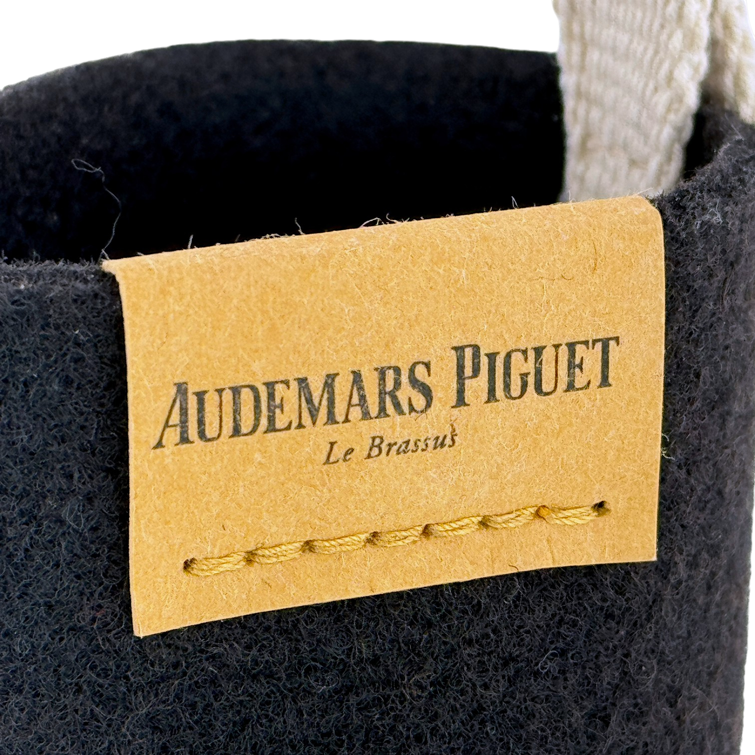 Audemars Piguet Filz Schutzhülle für Glasflasche Schwarz