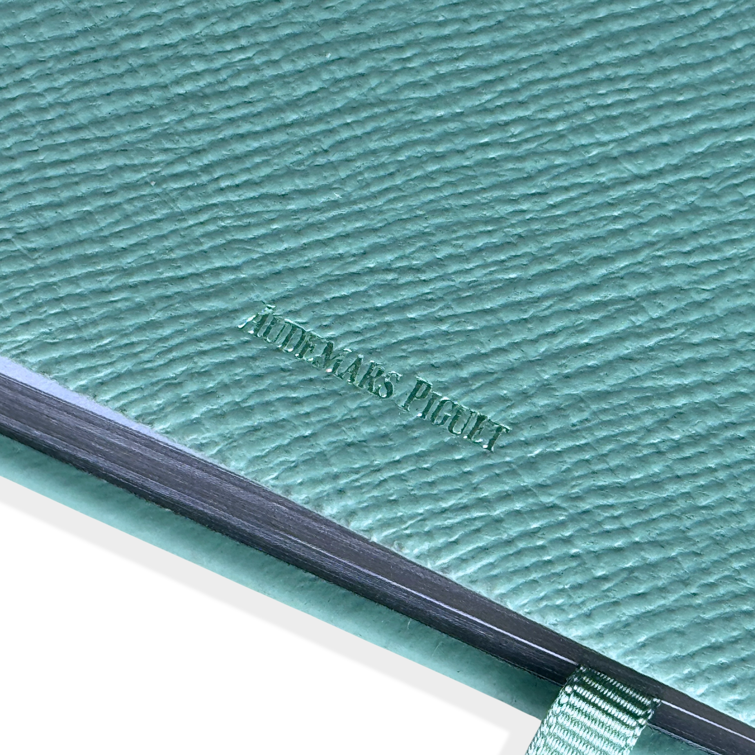 Audemars Piguet X Smythson Panama Notizbuch Journal in Petrol-Grün