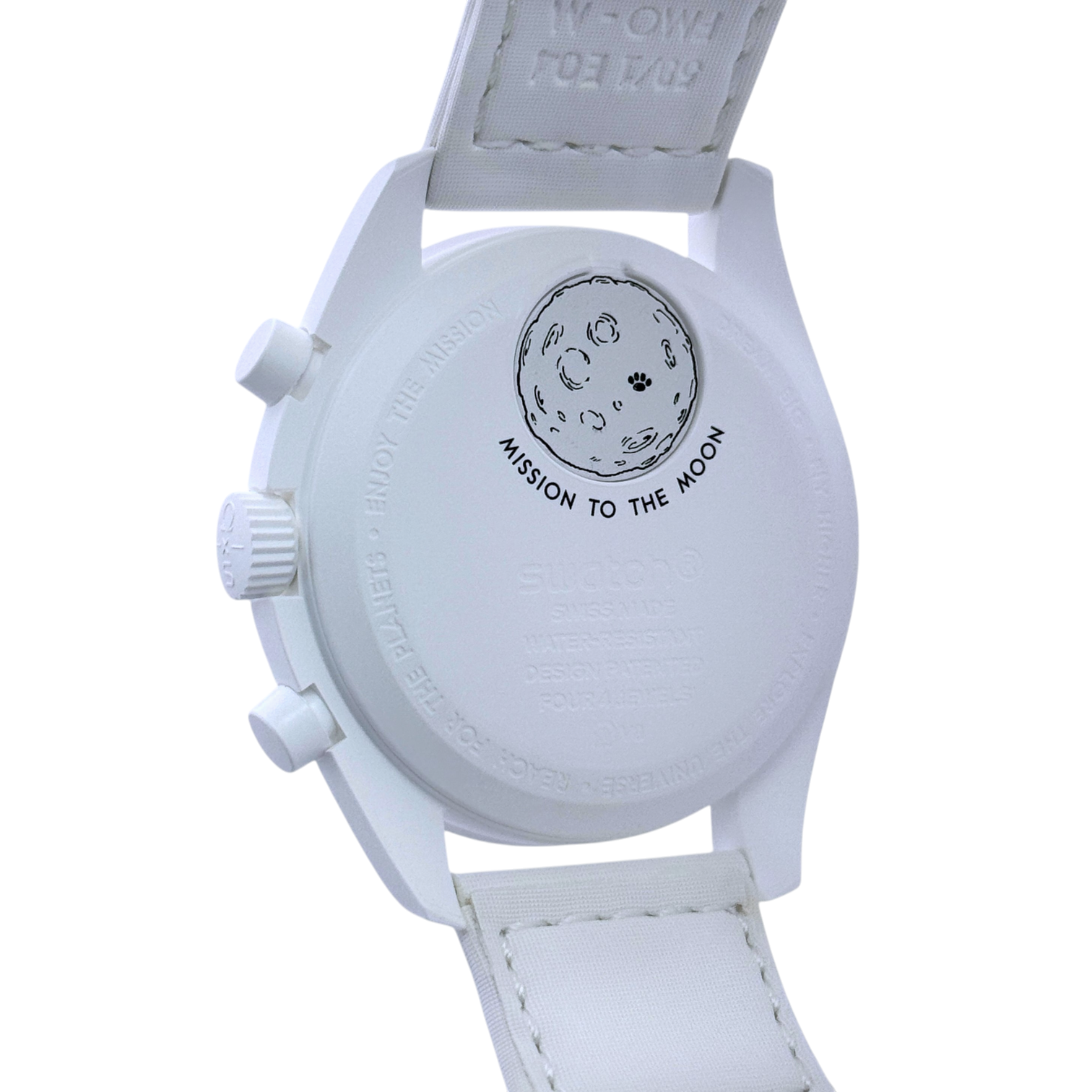 OMEGA X Swatch MoonSwatch Mission to the Moonphase Full Moon 'Snoopy' Ref. SO33W700
