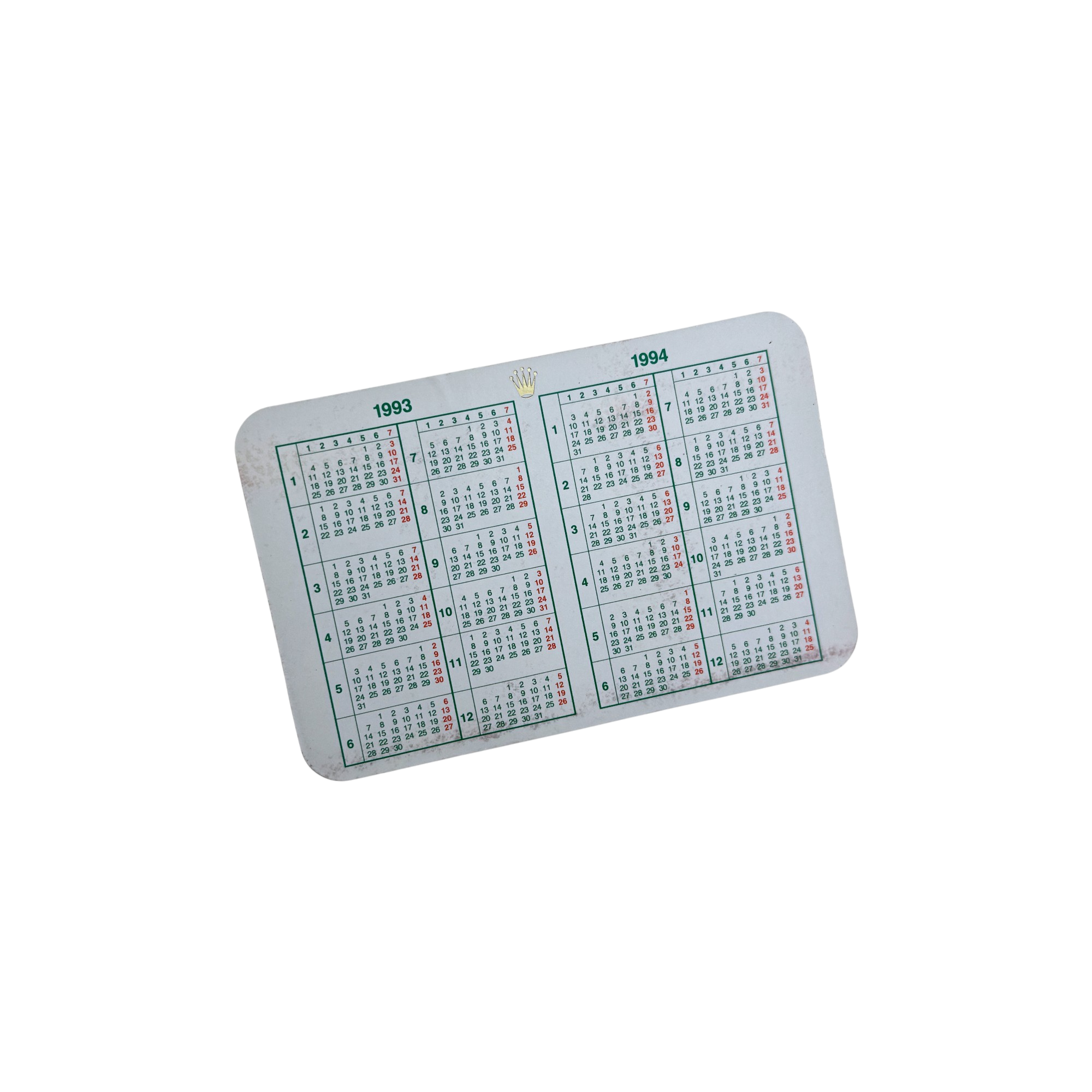 Rolex Kartenetui Kartenhalter Garantiekarte Bordeauxrot Ref. 0101.70.05