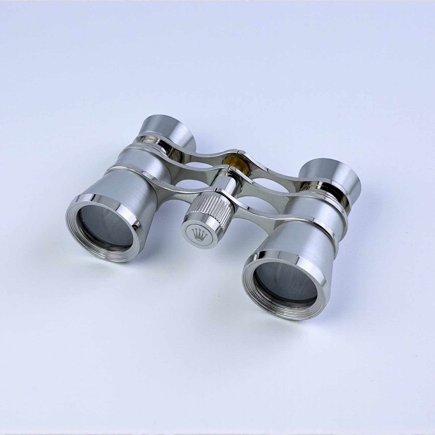 Rolex Opernglas Fernglas Theaterglas Silber Edelstahl