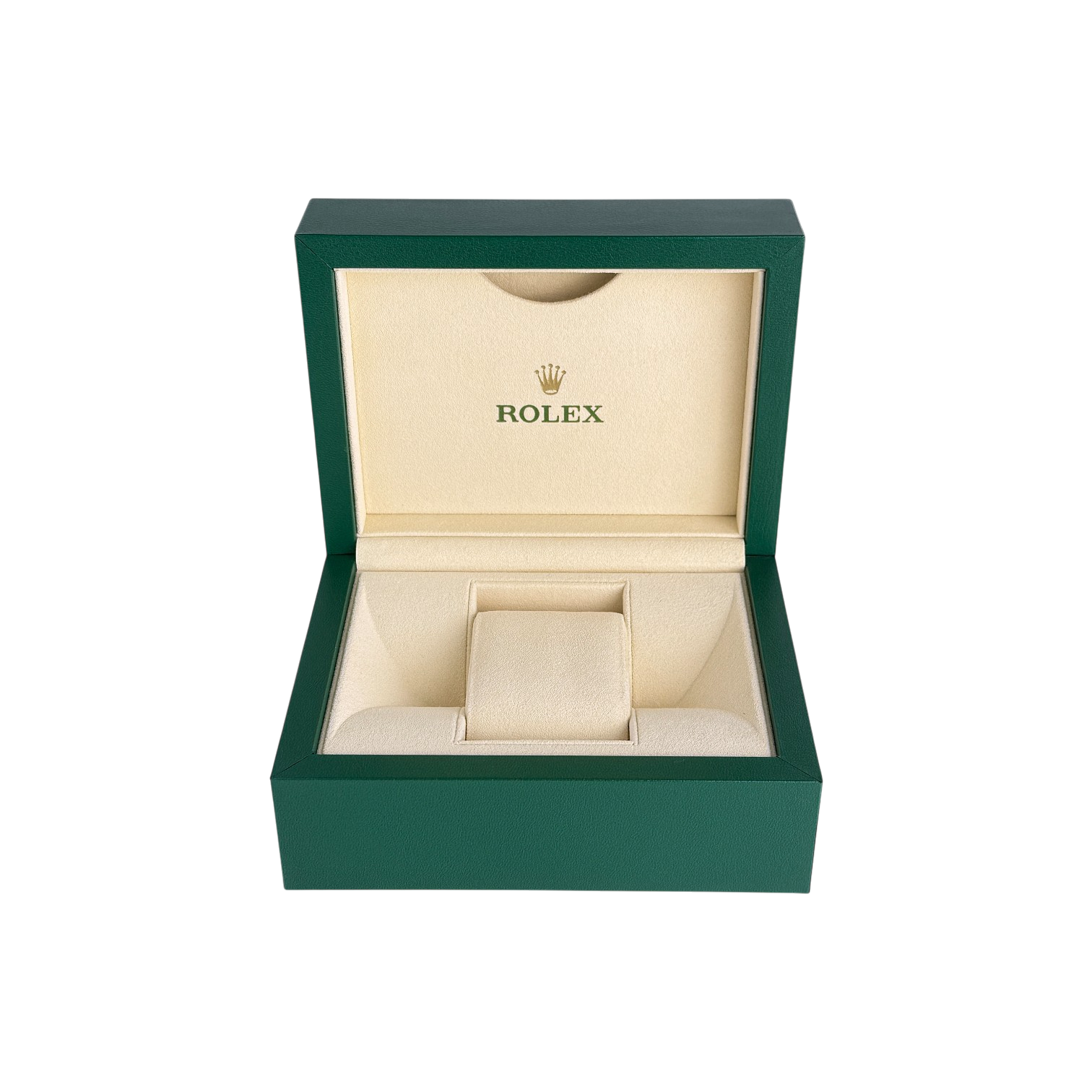 Rolex Oyster S Uhrenbox Box Umkarton Grün, Beige Ref. 39137.02