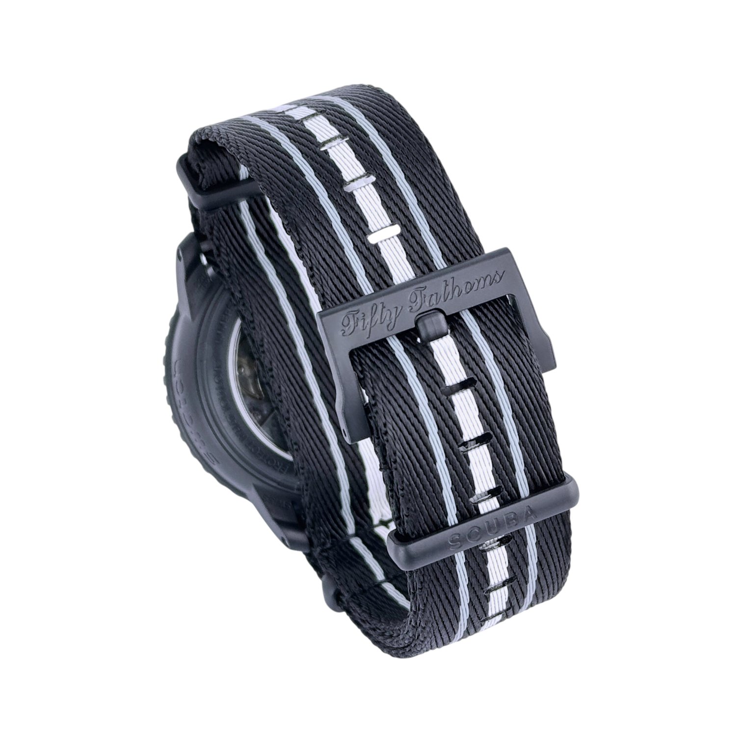 Swatch x Blancpain Scuba Fifty Fathoms Ocean of Storms Armbanduhr SO35B400