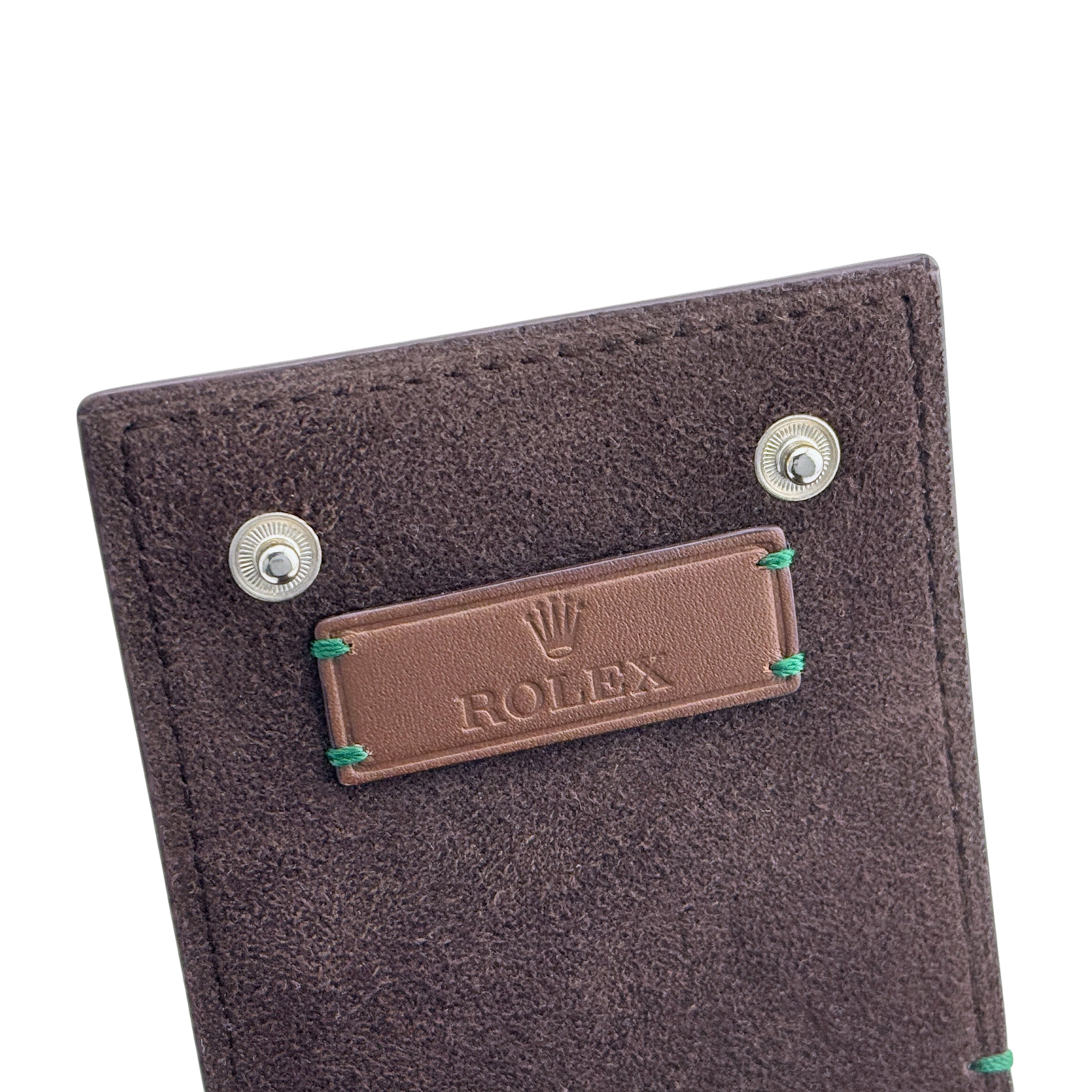 Rolex Uhrenetui Braun mit Umkarton Etui Reiseetui Reisebox