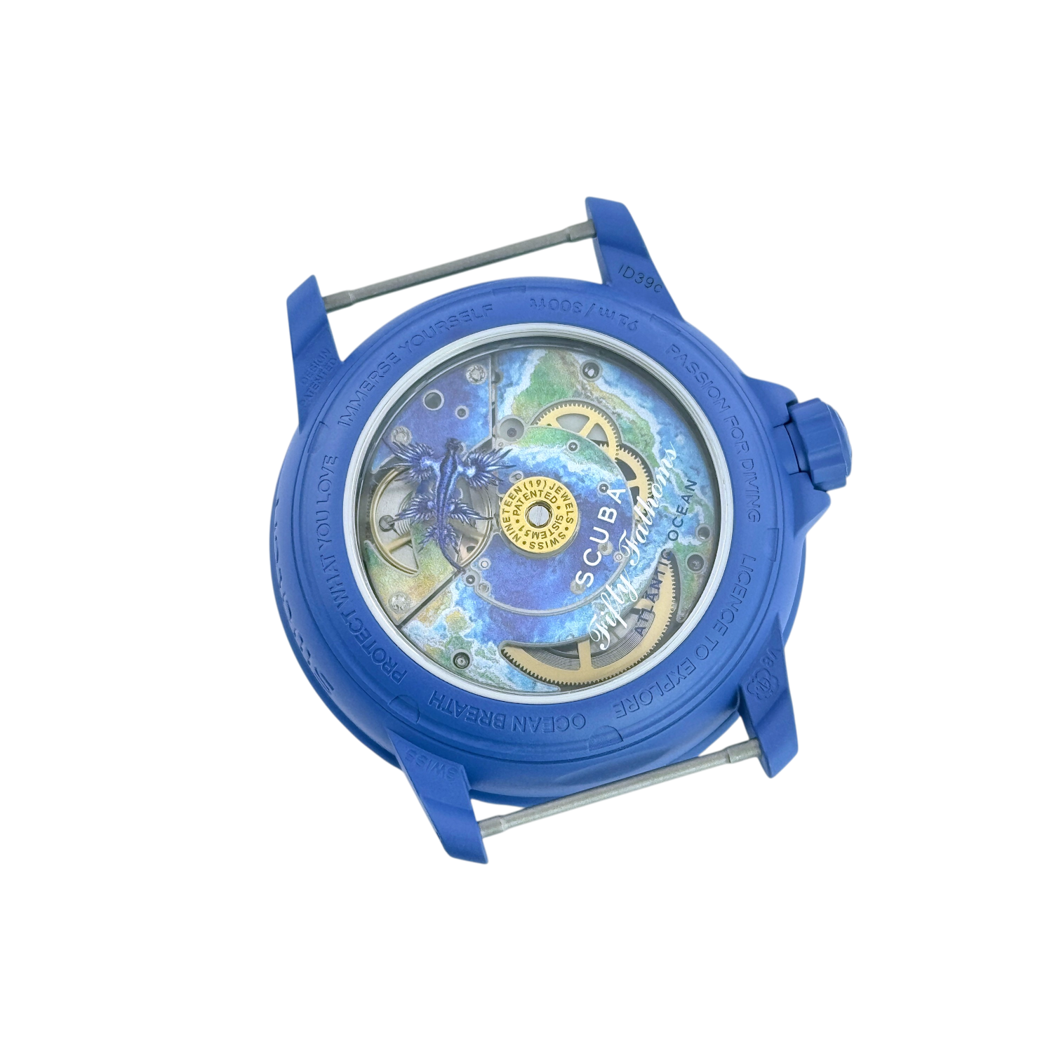 Swatch x Blancpain Scuba Fifty Fathoms Atlantic Ocean Armbanduhr SO35A100