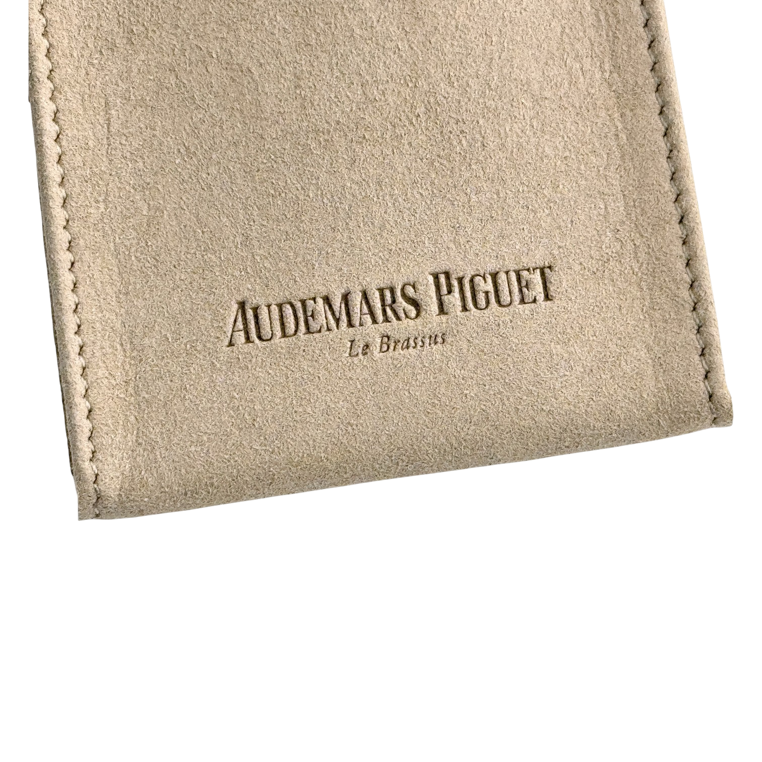 Audemars Piguet AP Uhrenetui Reiseetui Etui Beige service travel case pouch