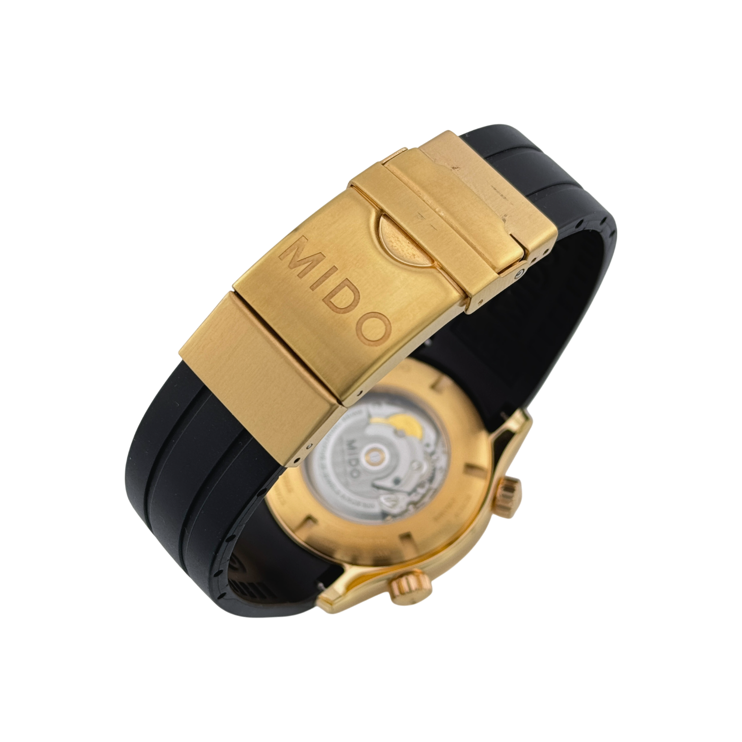 Mido Multifort 42 mm Herrenuhr Uhr Automatik Edelstahl Gold watch Ref. M005930 A