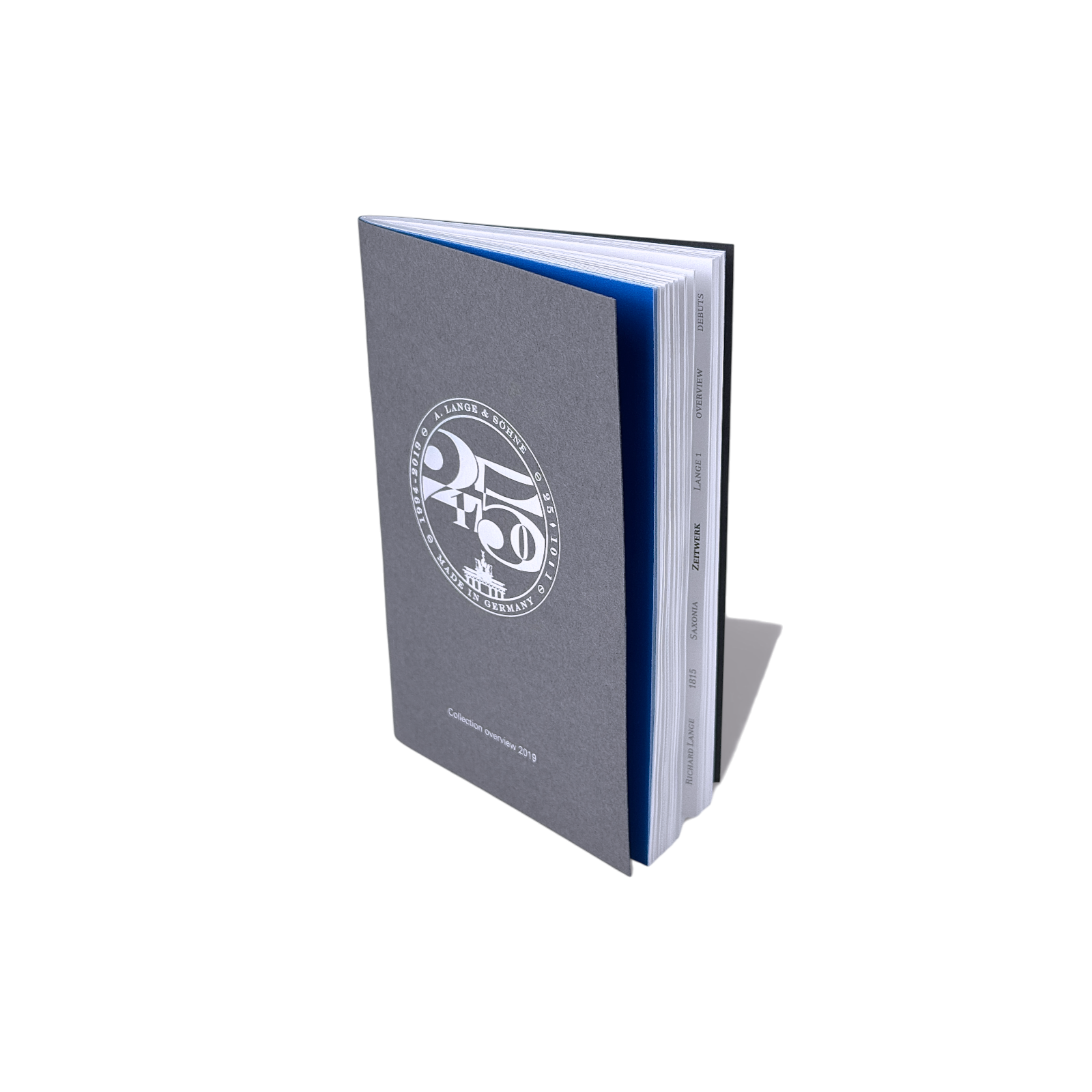 A. Lange & Söhne Skizzenbuch, Kollektionsbuch 2019 mit 4-in-1 USB-Stick