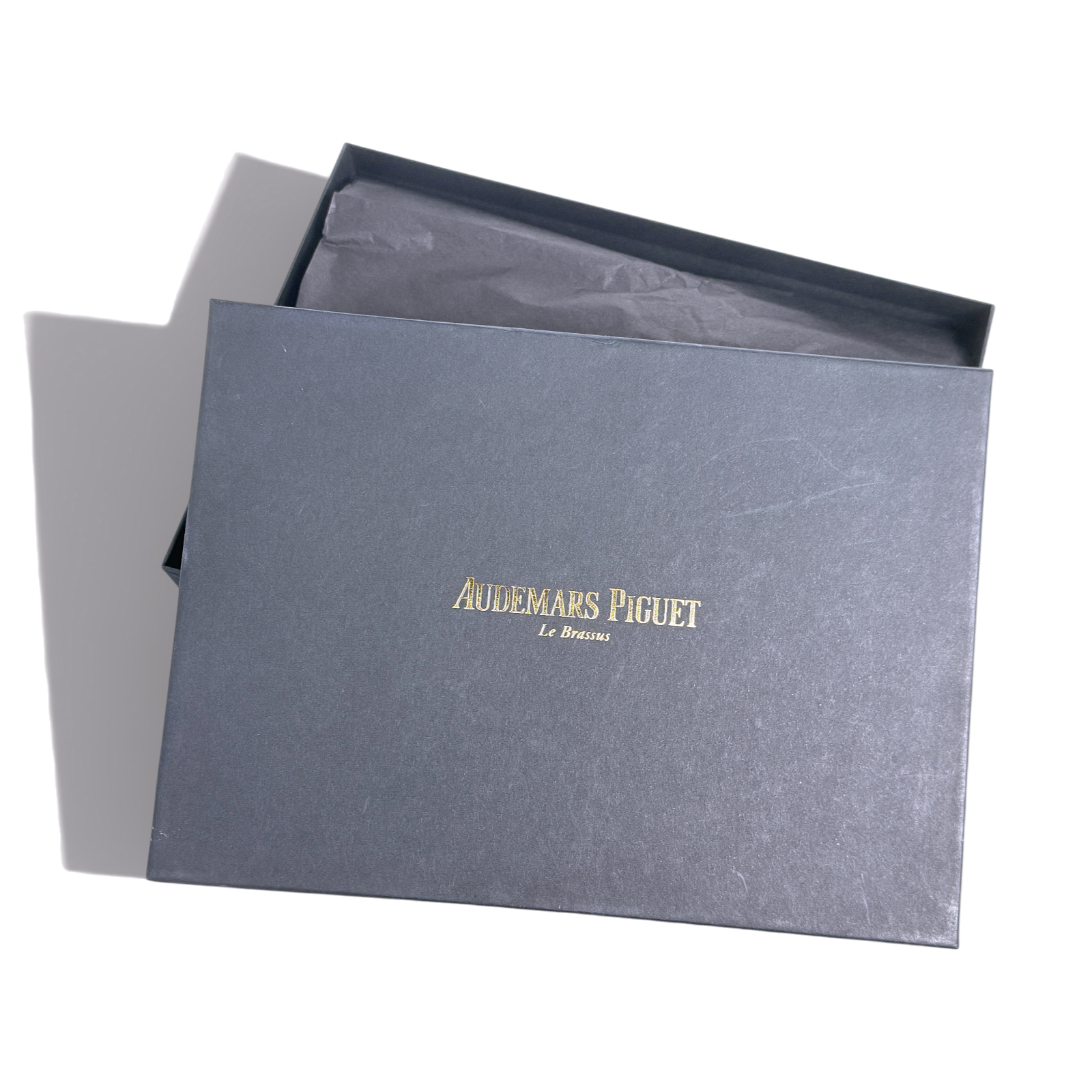 Audemars Piguet AP 3er-Set Lederetuis, Taschen Grau