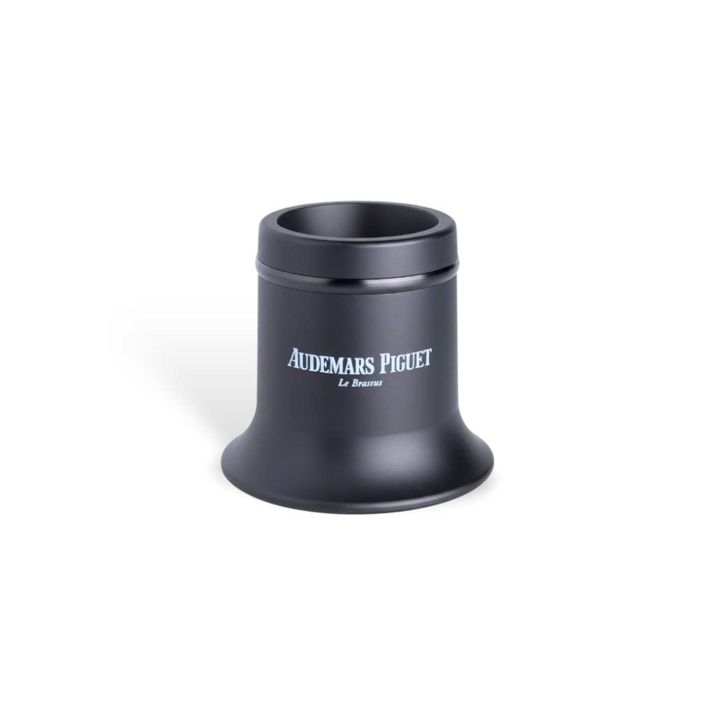 Audemars Piguet Juwelierlupe Uhrmacherlupe Lupe Schwarz mit Staubbeutel