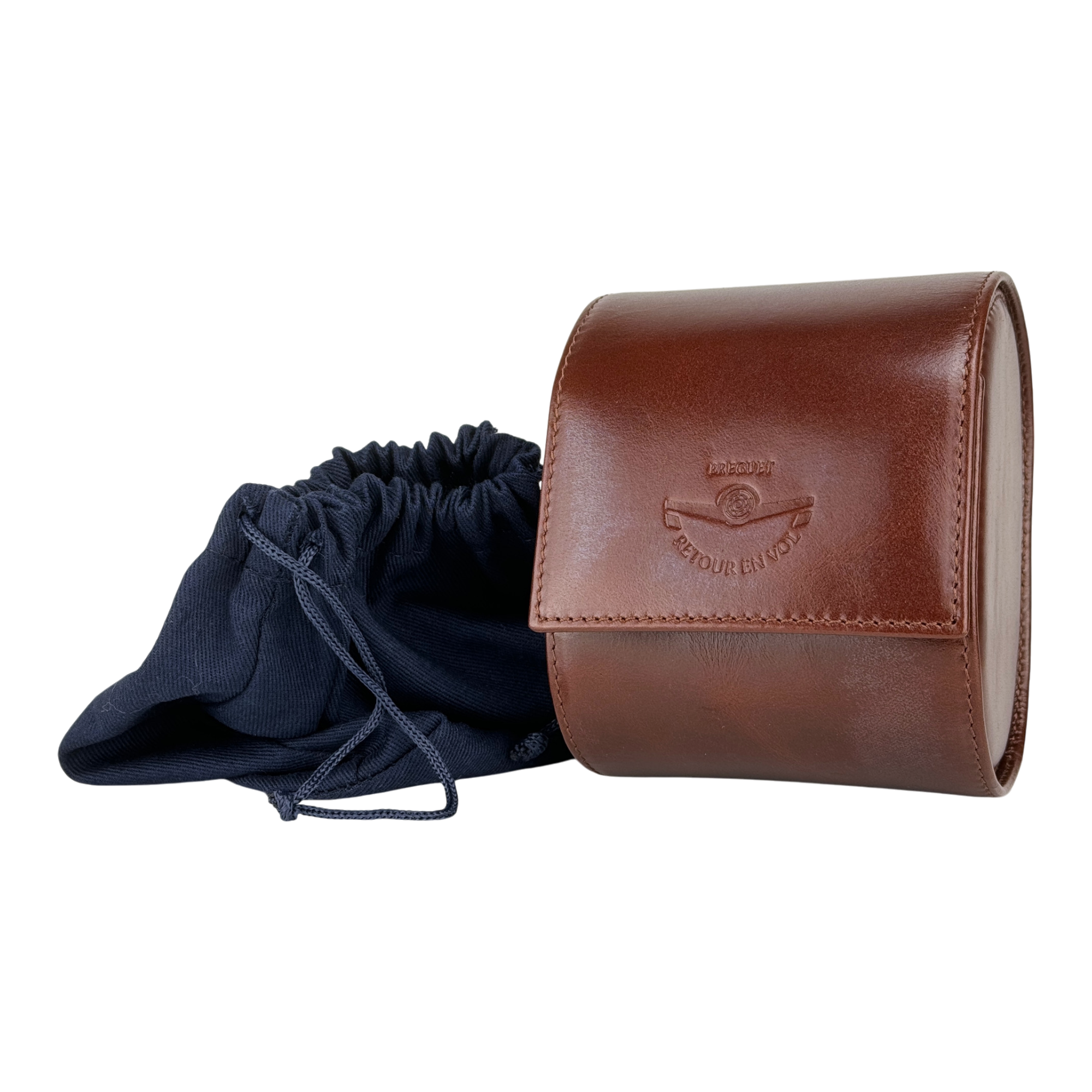 Breguet Uhrenetui Reisebox Box Etui Reiseetui Braun service travel case pouch