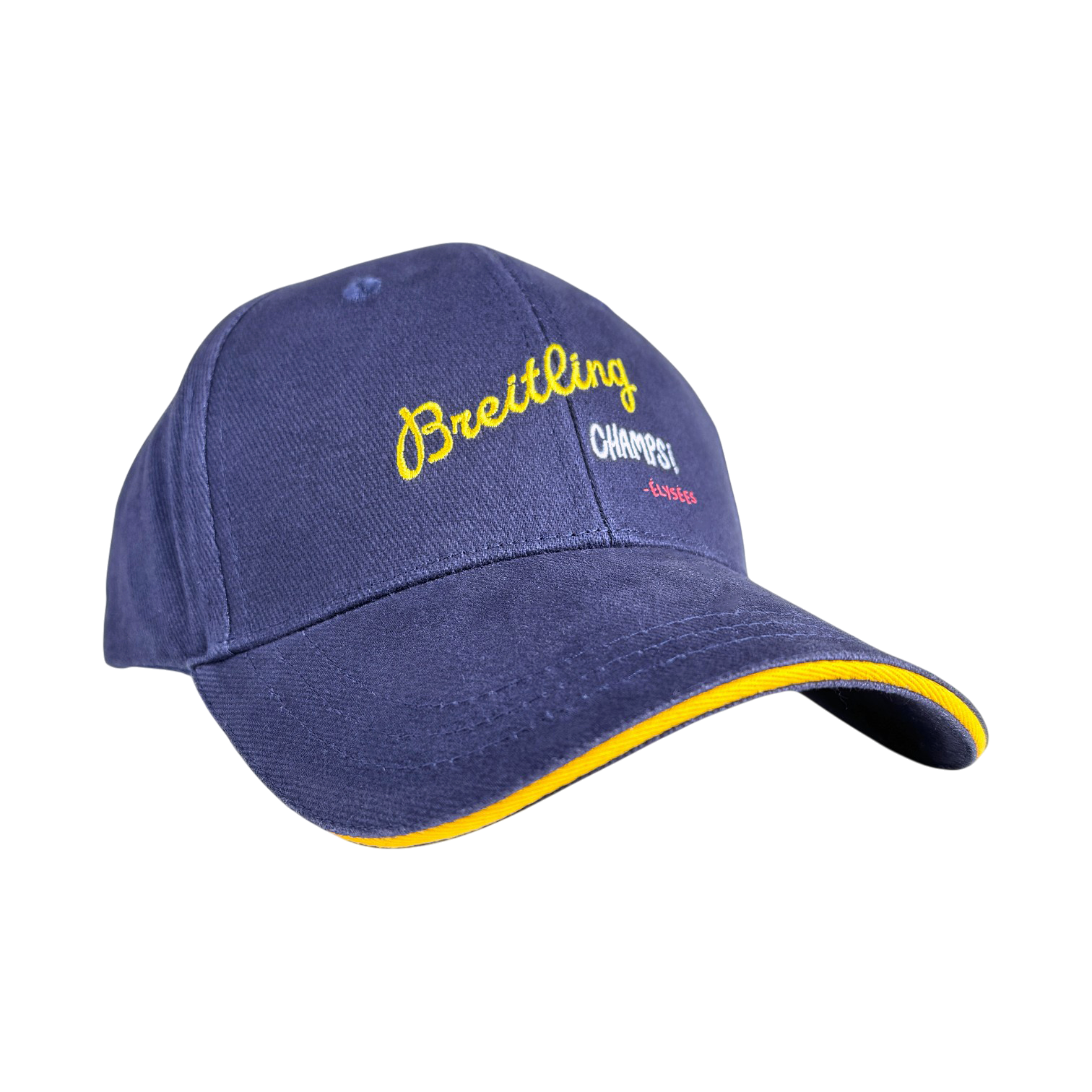 Breitling Cap "Champs" Mütze Kappe Blau 100 % Baumwolle