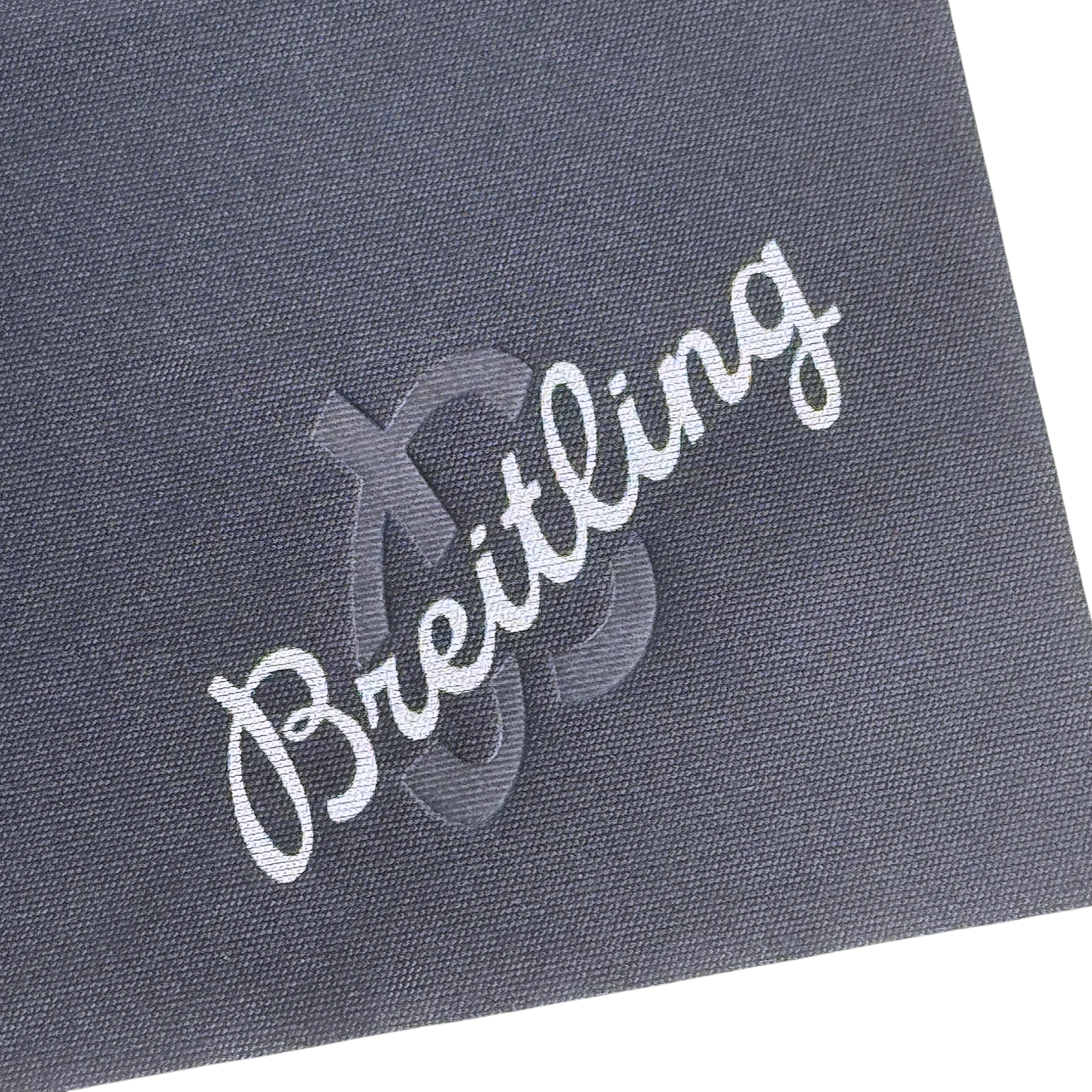 Breitling Poliertuch - Reinigungstuch in Schwarz 18x13 cm