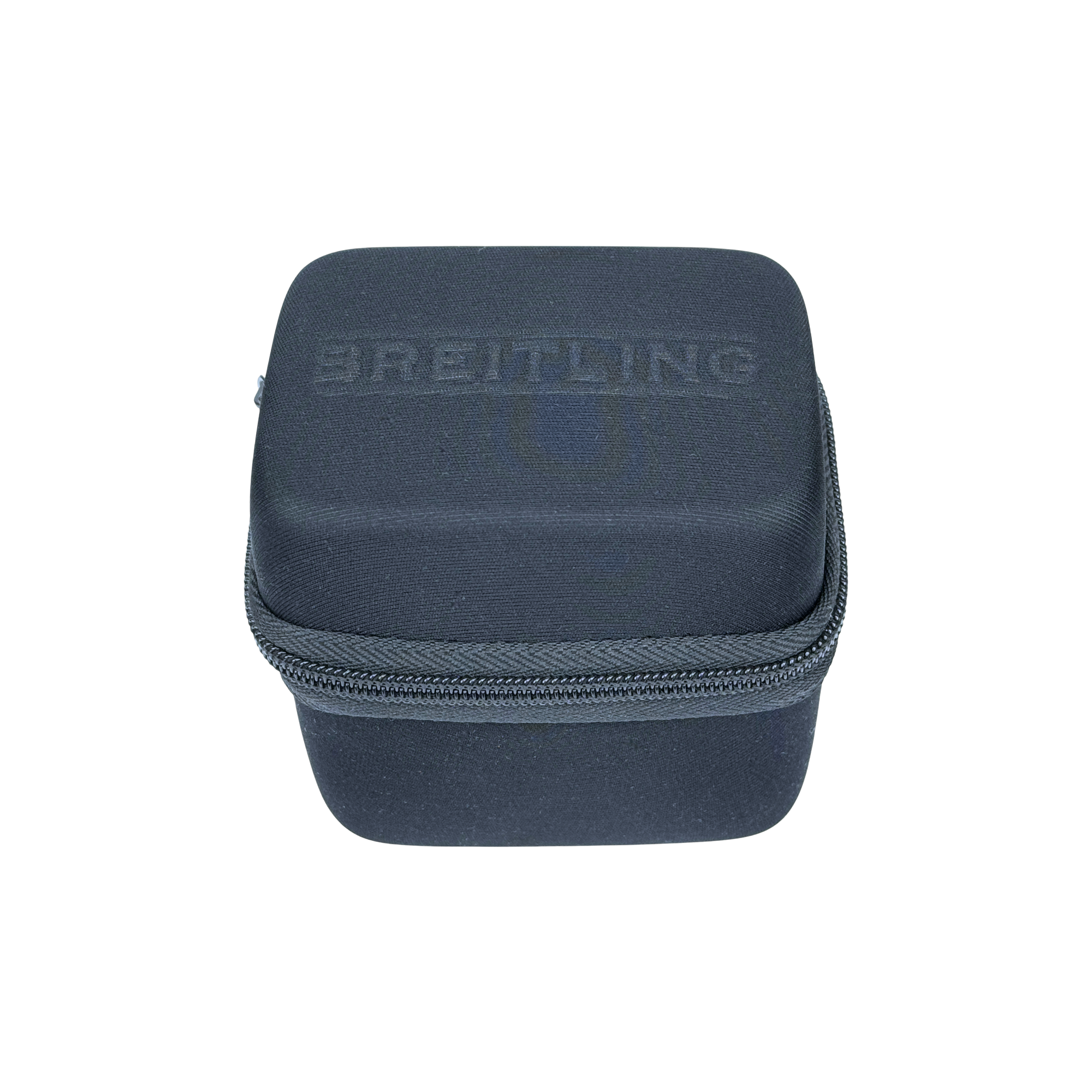 Breitling Uhrenetui Etui Reiseetui Reisebox Schwarz service travel case pouch