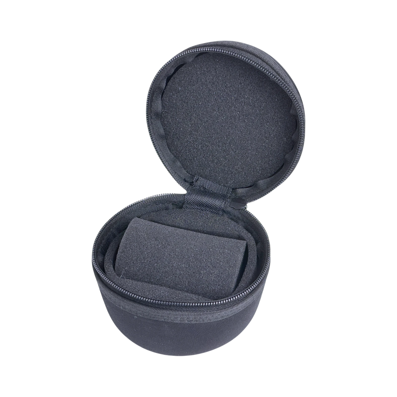 Breitling rundes Uhrenetui Reiseetui in Schwarz