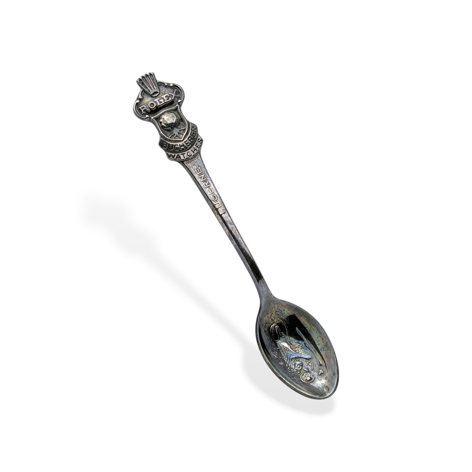 Bucherer, Rolex Espressolöffel, Teelöffel Lucerne in Silber