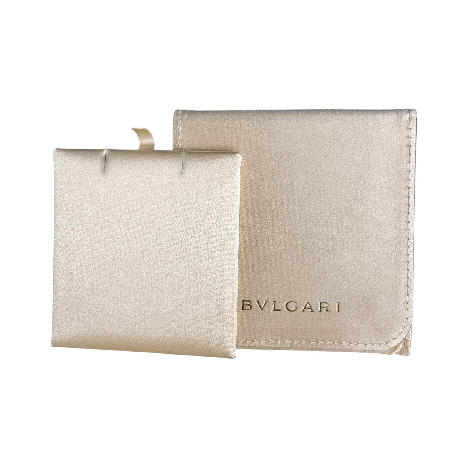 Bvlgari Armbandetui Beige - Schmucketui 10,5x10,5 cm