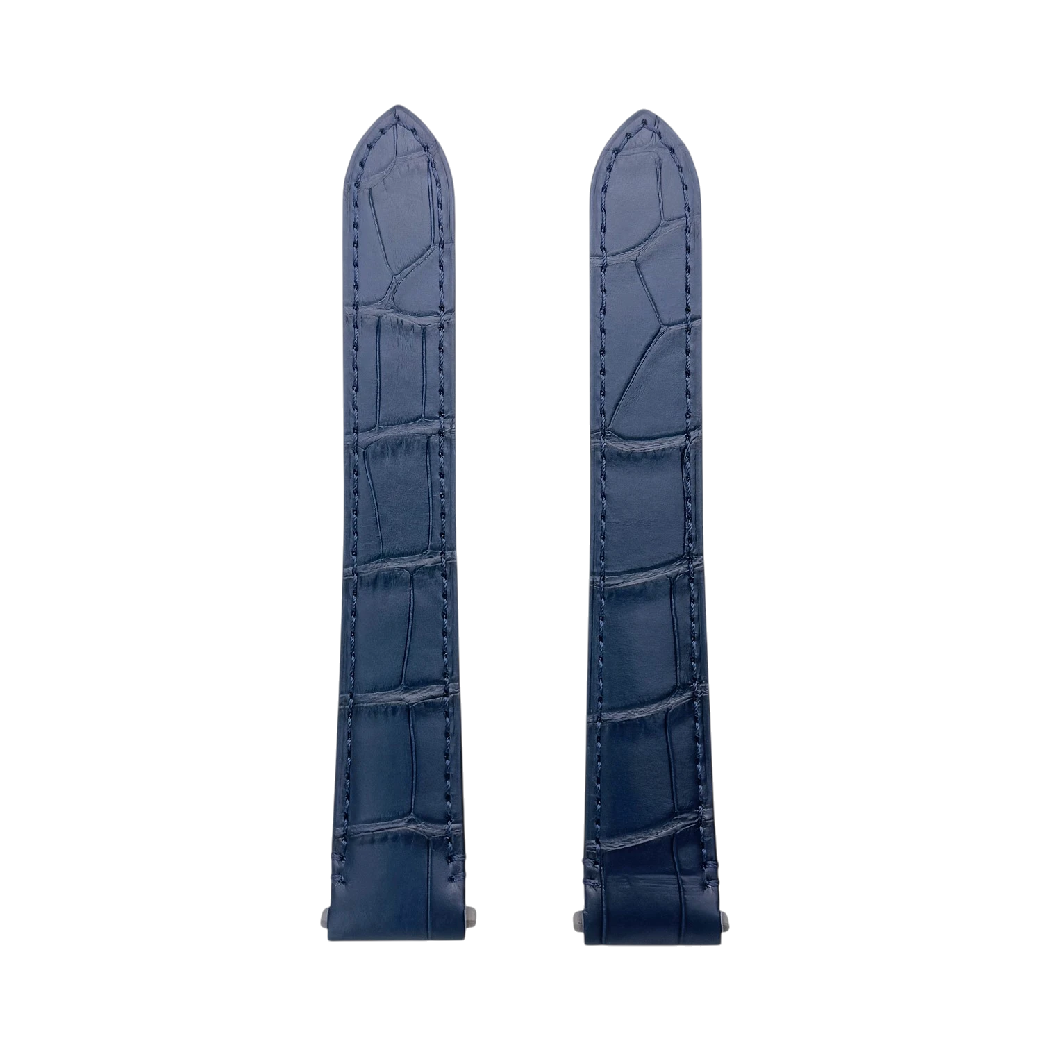 Cartier Alligatorleder Armband Blau 19 mm - Uhrenarmband KD8EJABU