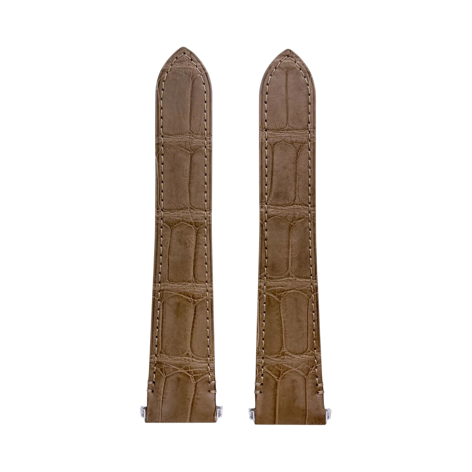 Cartier Alligatorleder Armband Braun 21 mm - Uhrenarmband KD7GJABT