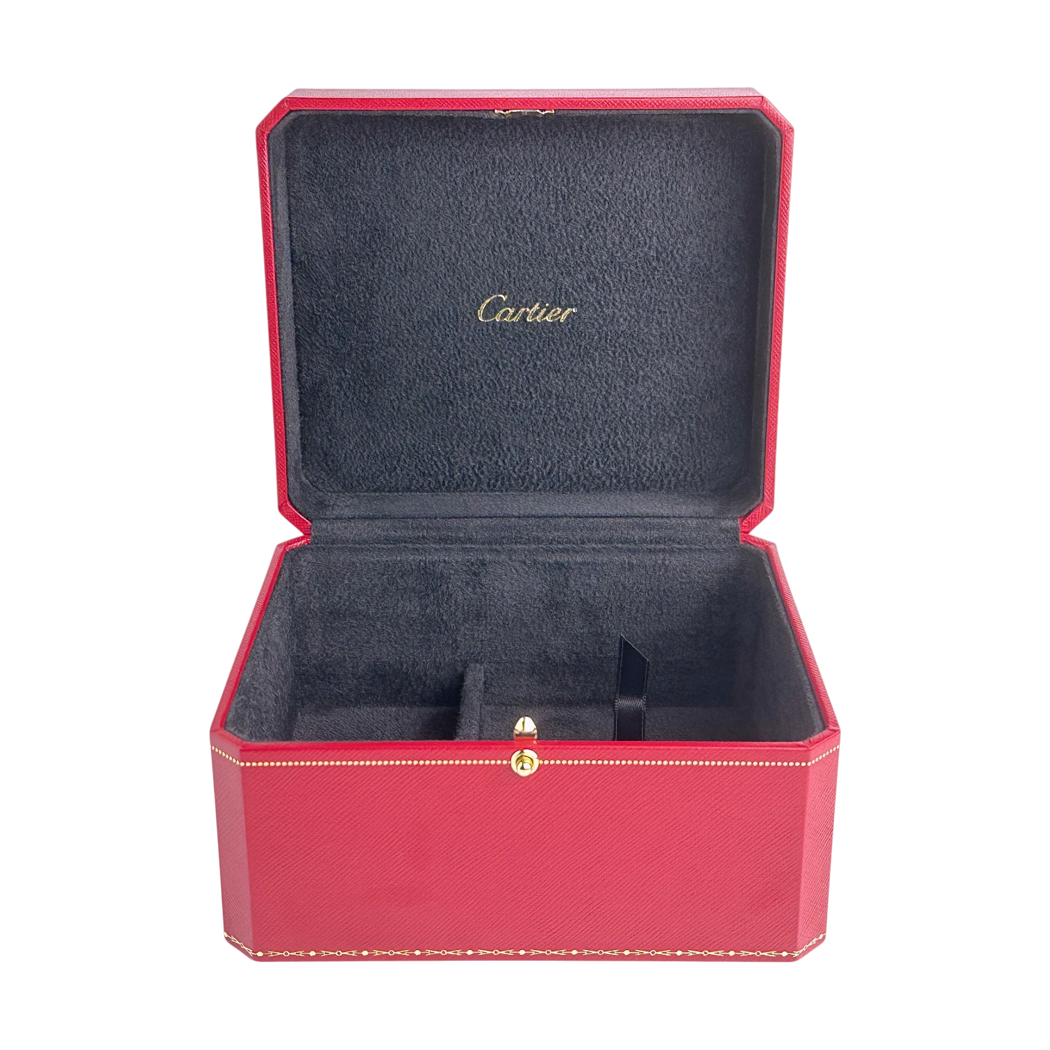 Cartier Uhrenbox Aufbewahrung Box Umkarton Rot watch box red