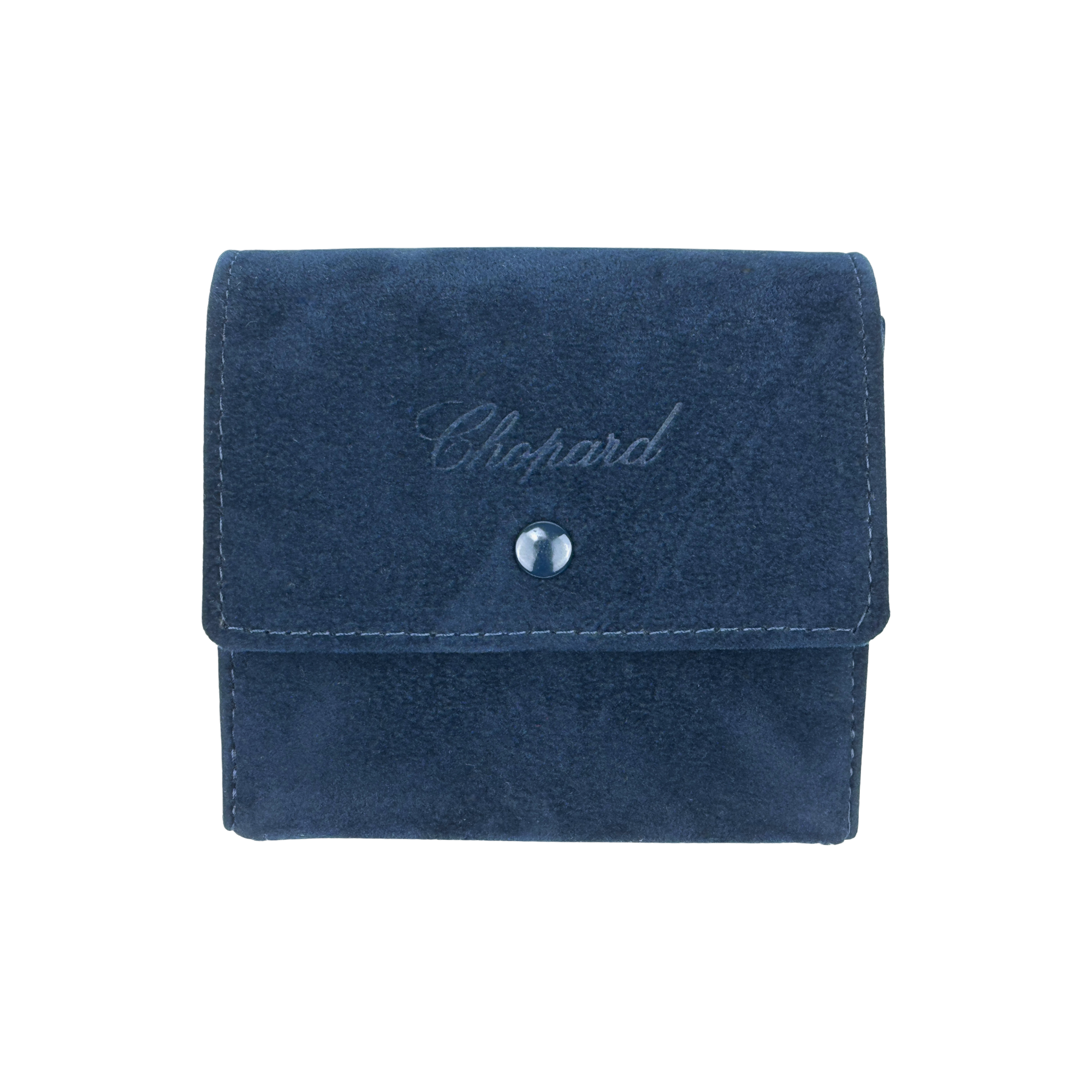 Chopard Etui Reiseetui Reisebox Uhrenetui Blau service travel pouch case blue