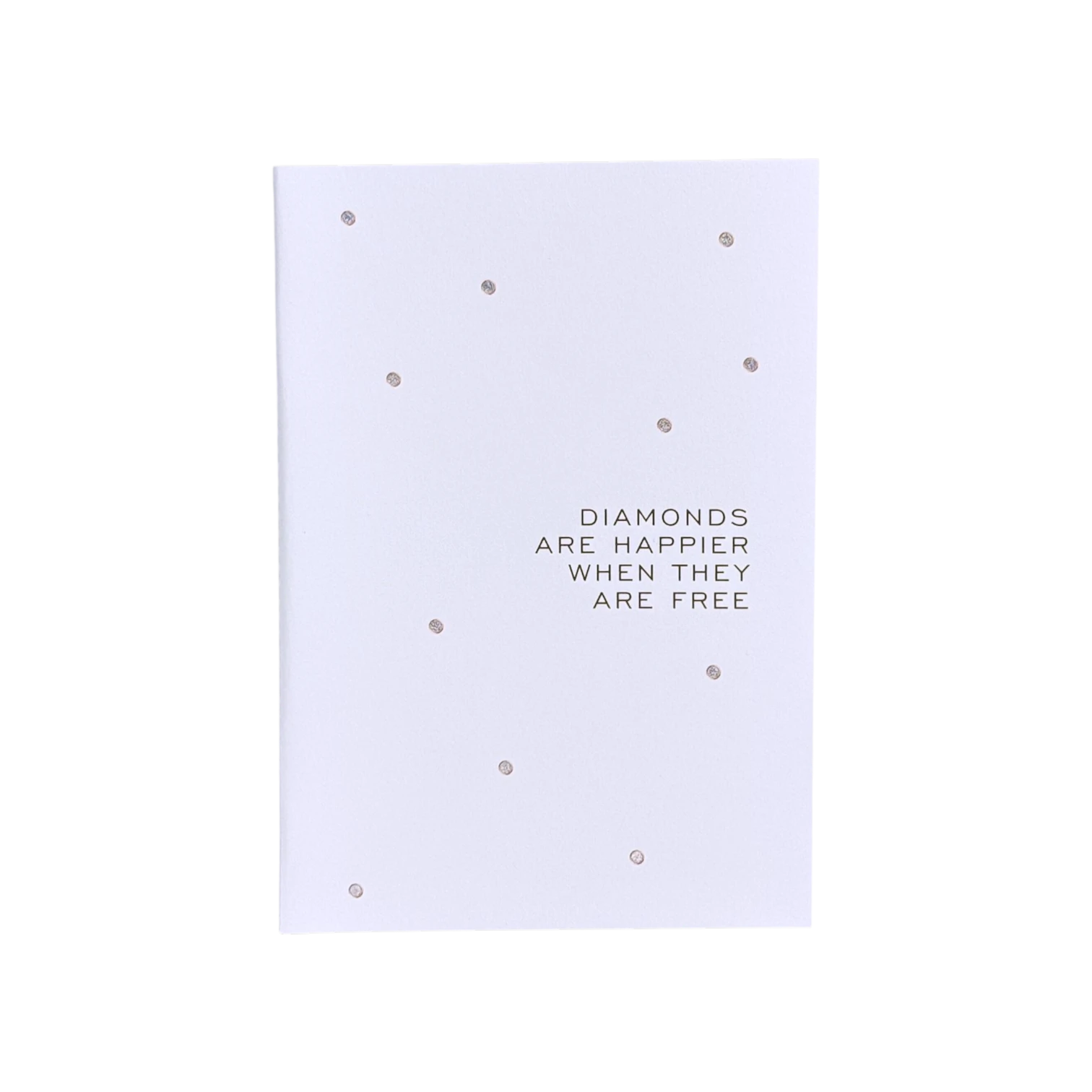 Chopard blanko Skizzenbuch Weiß - Notizbuch mit blauer Tasche