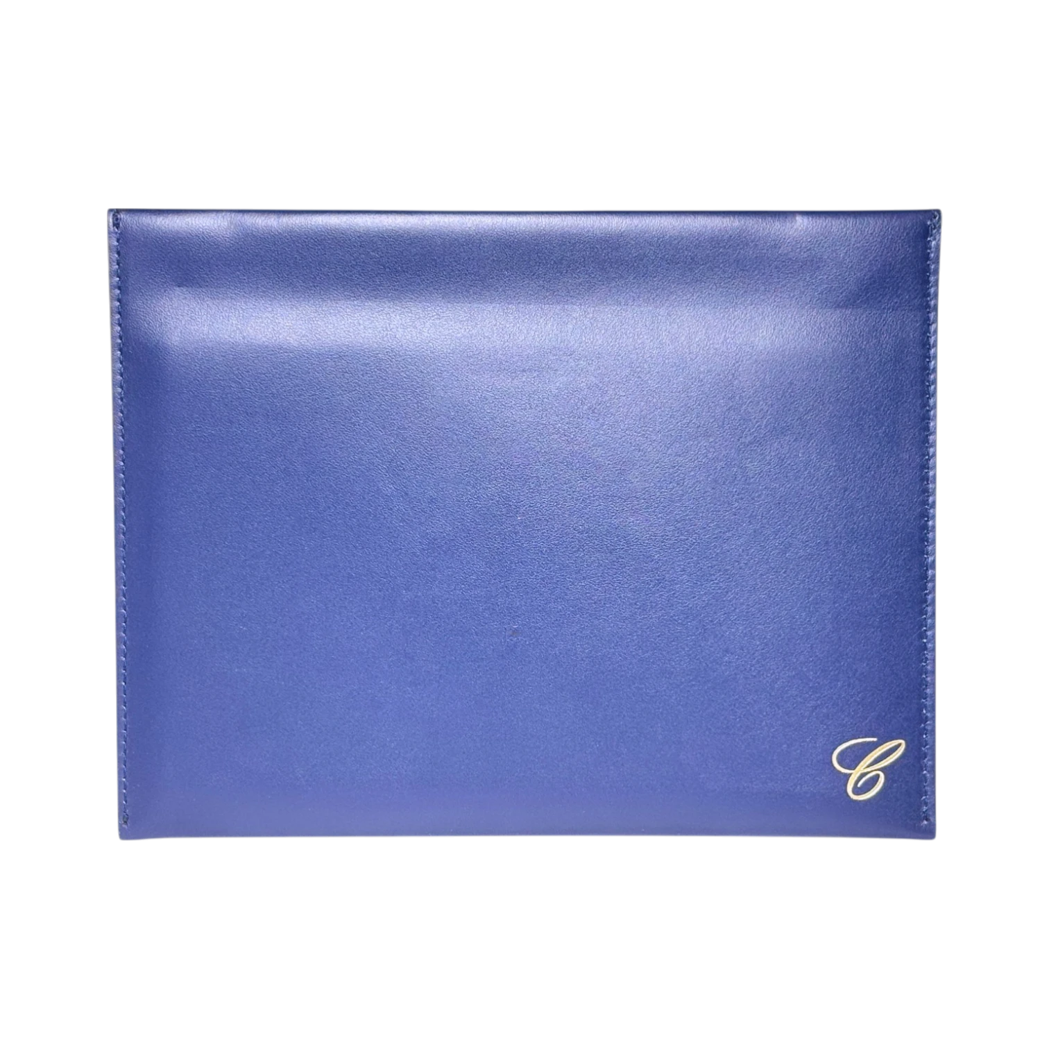 Chopard blanko Skizzenbuch Weiß - Notizbuch mit blauer Tasche