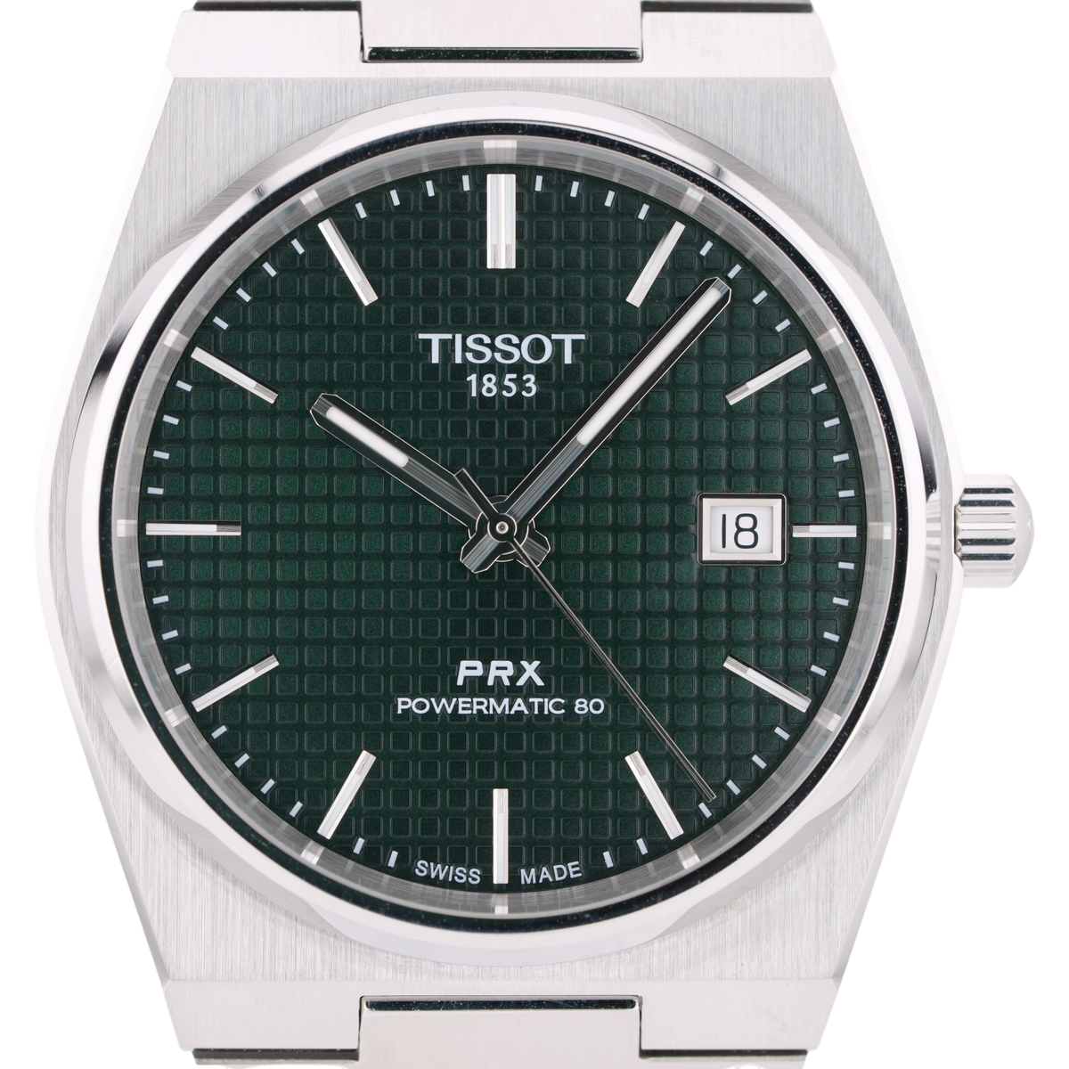 Tissot PRX Powermatic 80 40mm Stainless Steel Green