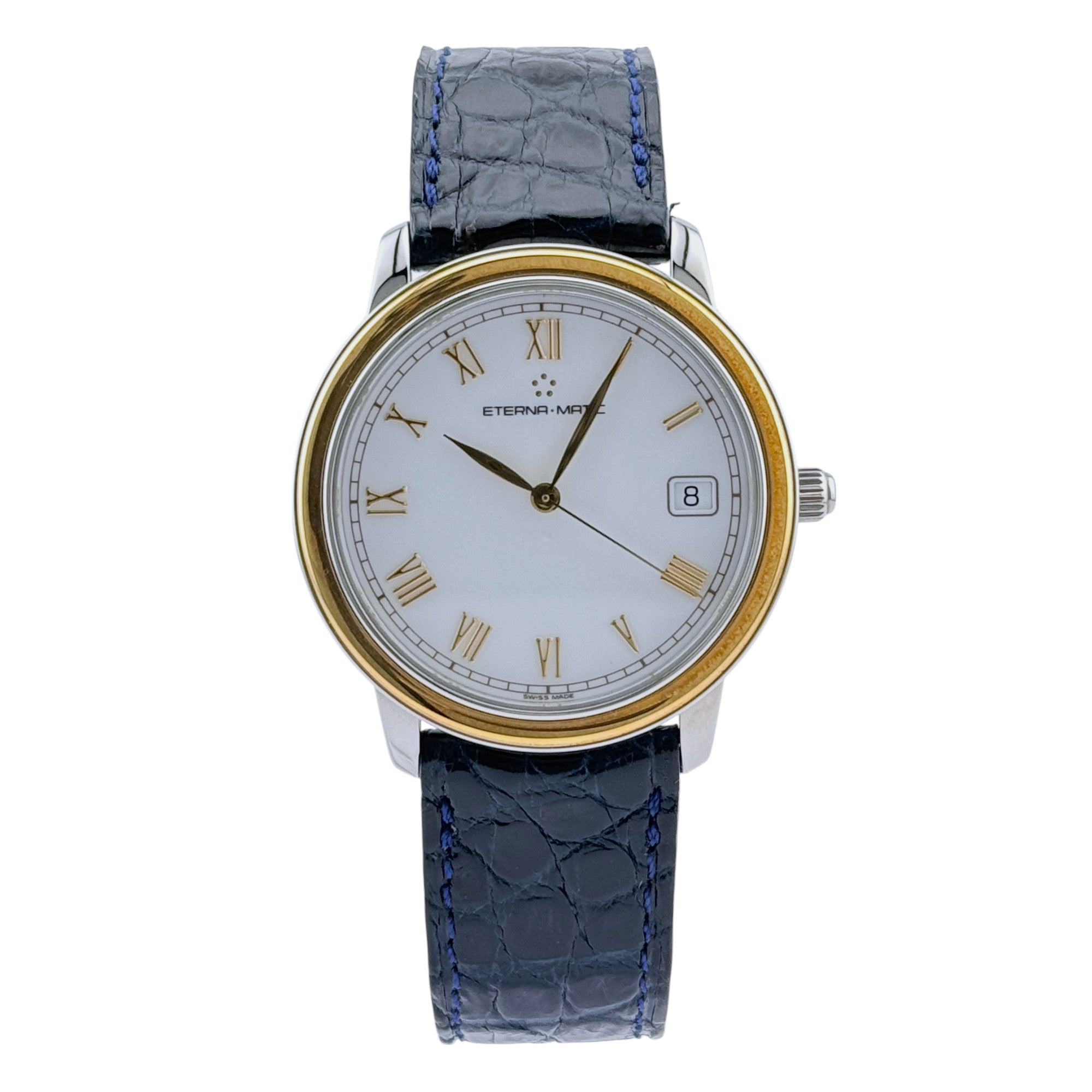 Eterna Matic 1856 Unisex Armbanduhr Automatik 35 mm Stahl/Gold Ref. 3405.47.68