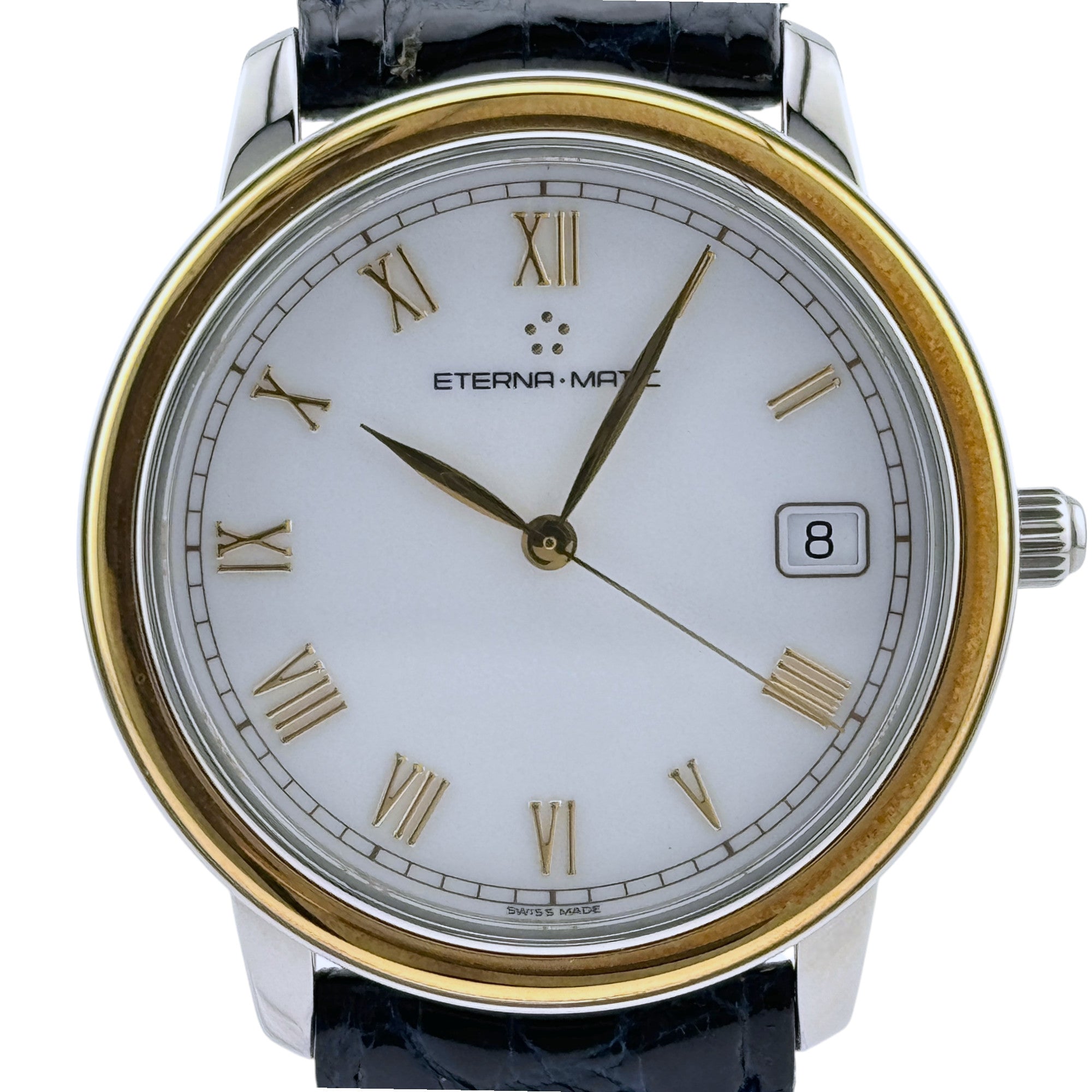 Eterna Matic 1856 Unisex Armbanduhr Automatik 35 mm Stahl/Gold Ref. 3405.47.68