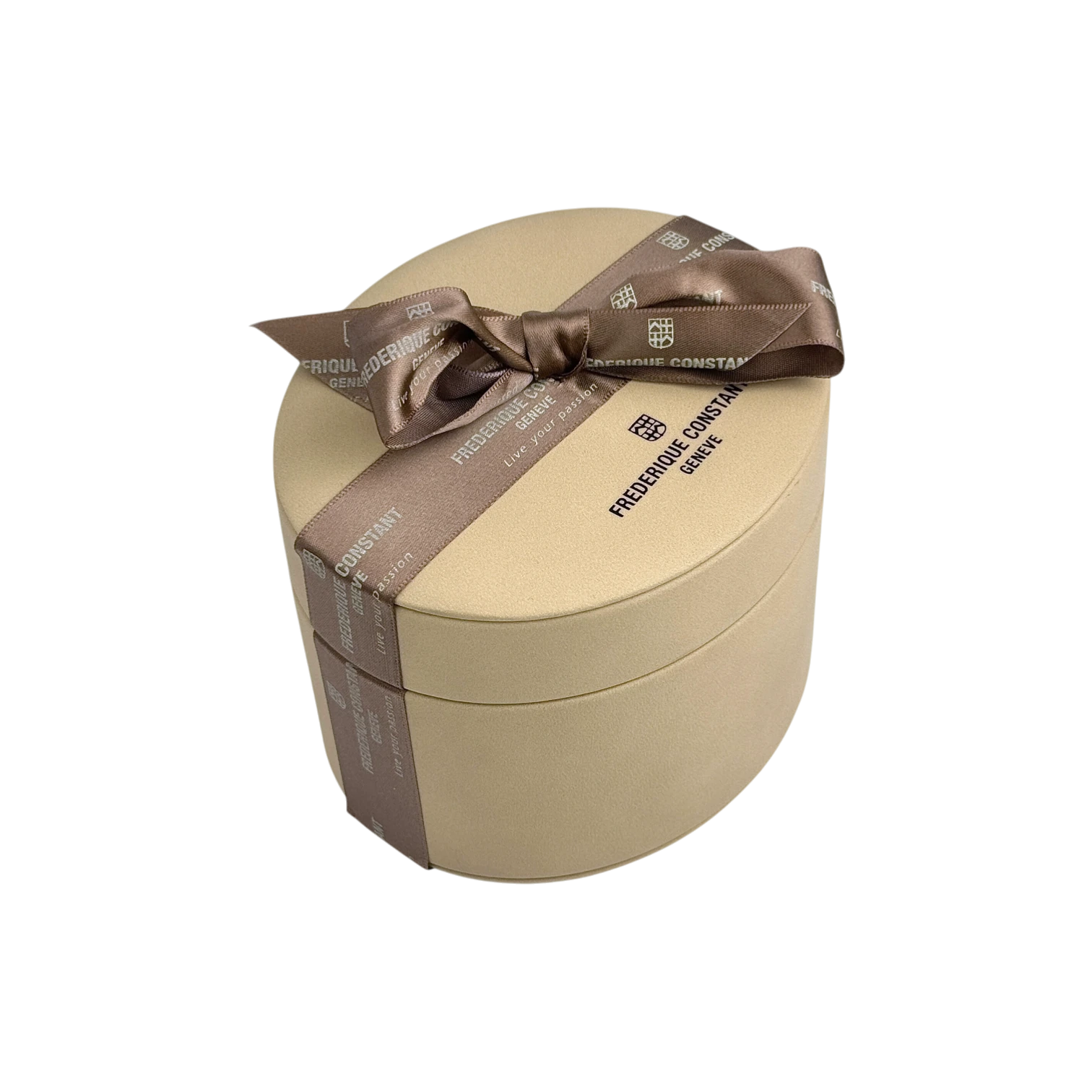 Frédérique Constant Beige Uhrenbox - Aufbewahrungsbox mit Reiseetui