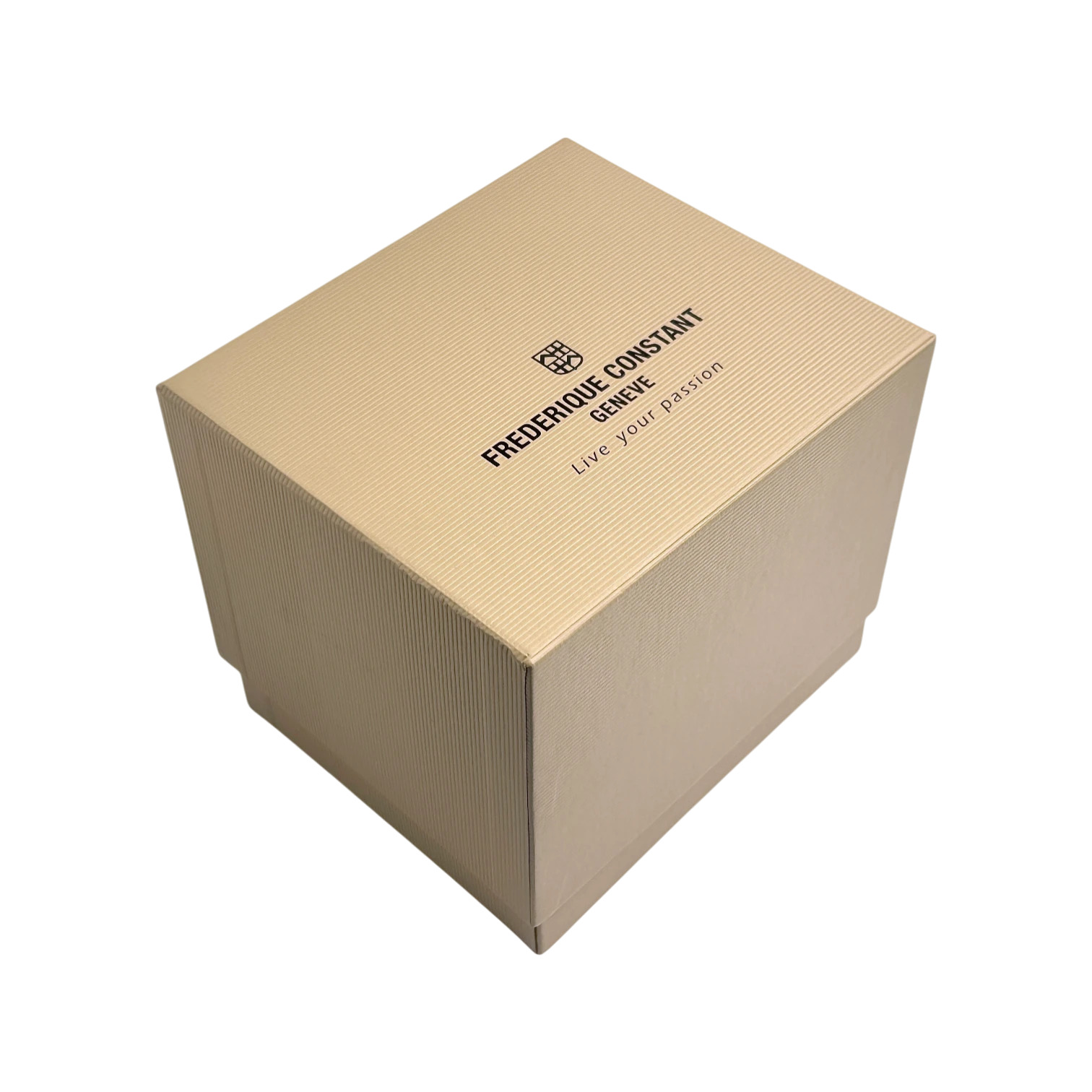 Frédérique Constant Beige Uhrenbox - Aufbewahrungsbox mit Reiseetui