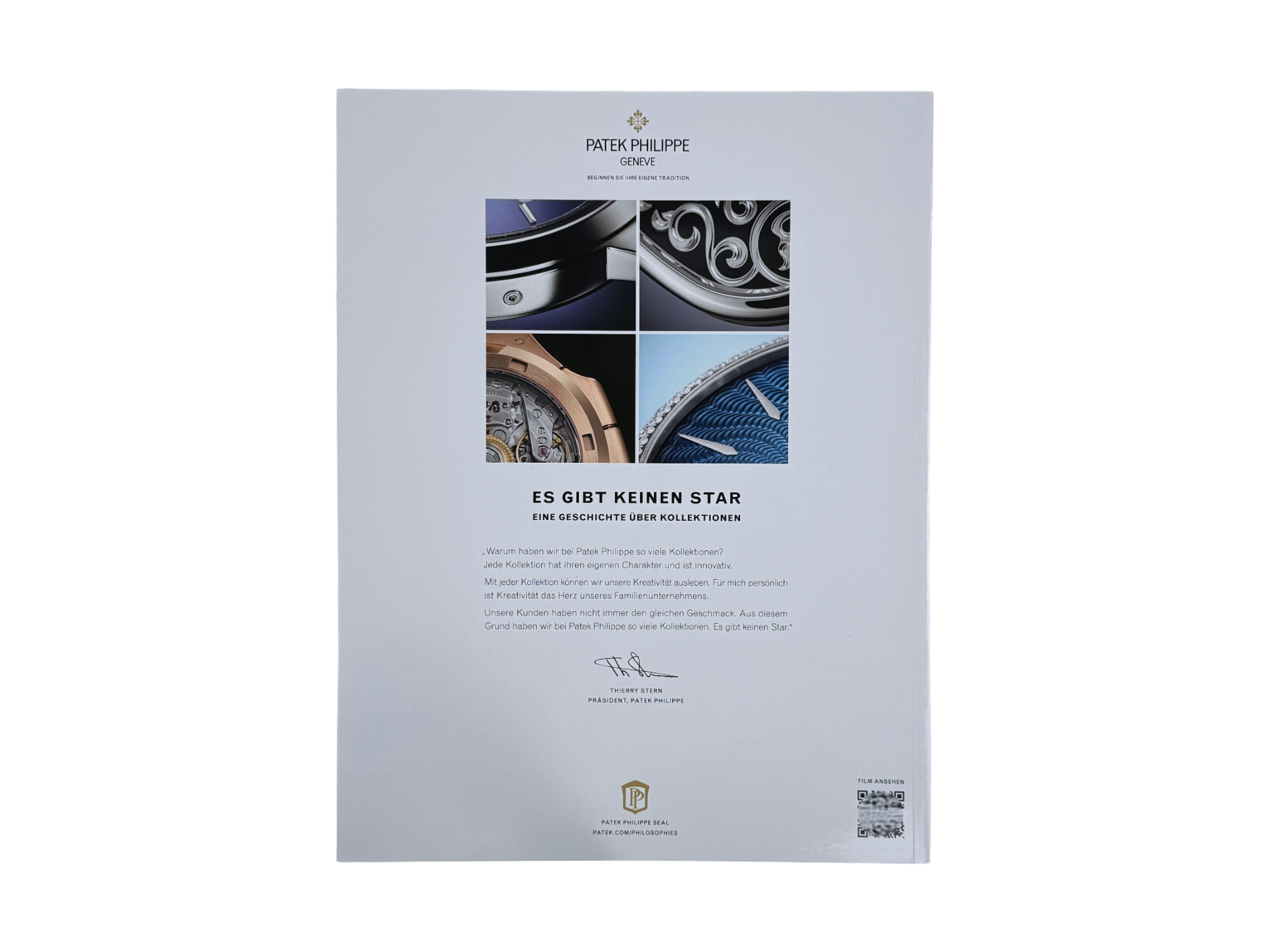 Patek Philippe das internationale Magazin Nummer 3, Winter 2023 Deutsch