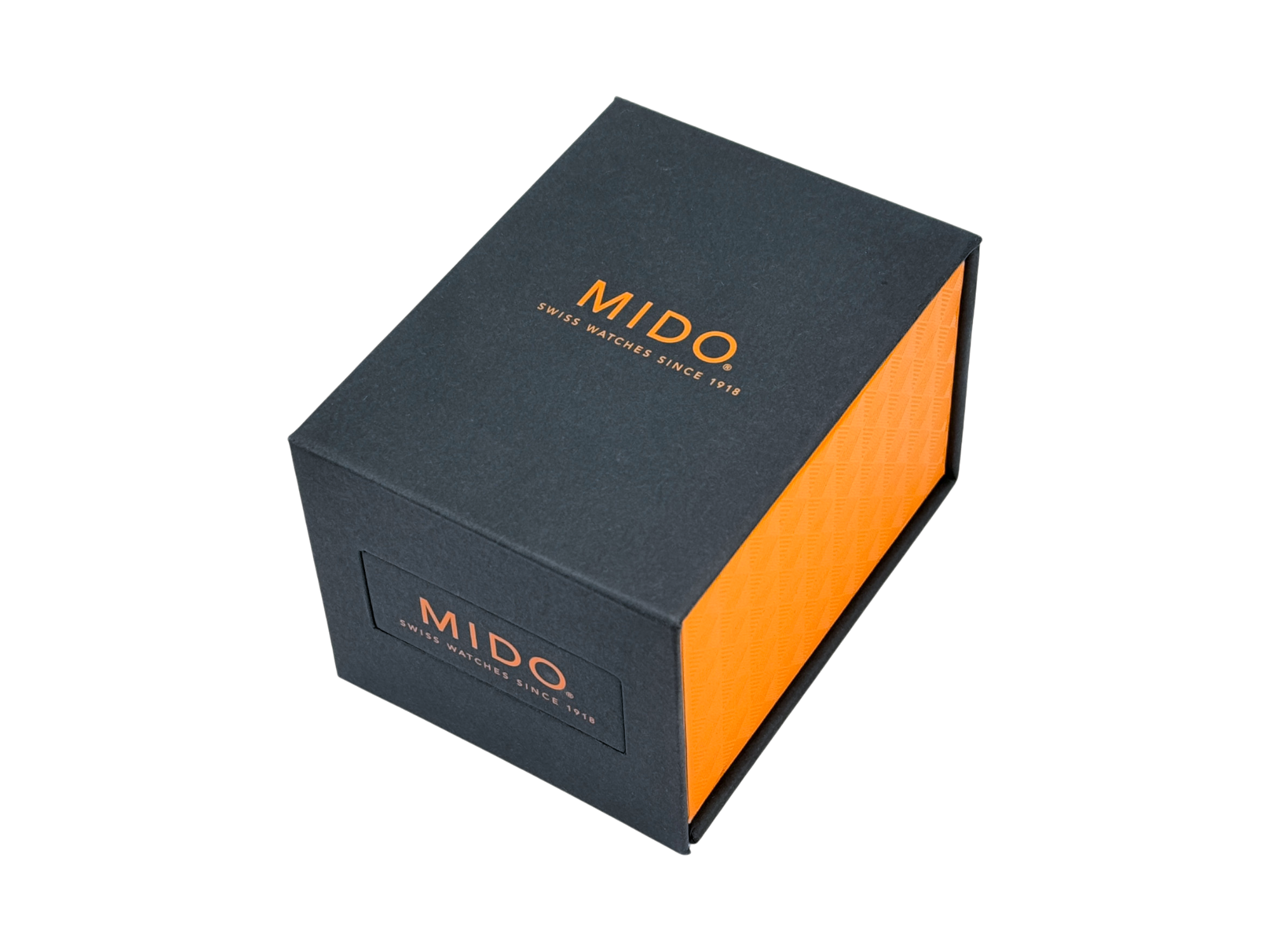 Mido Uhrenetui Schwarz, Orange