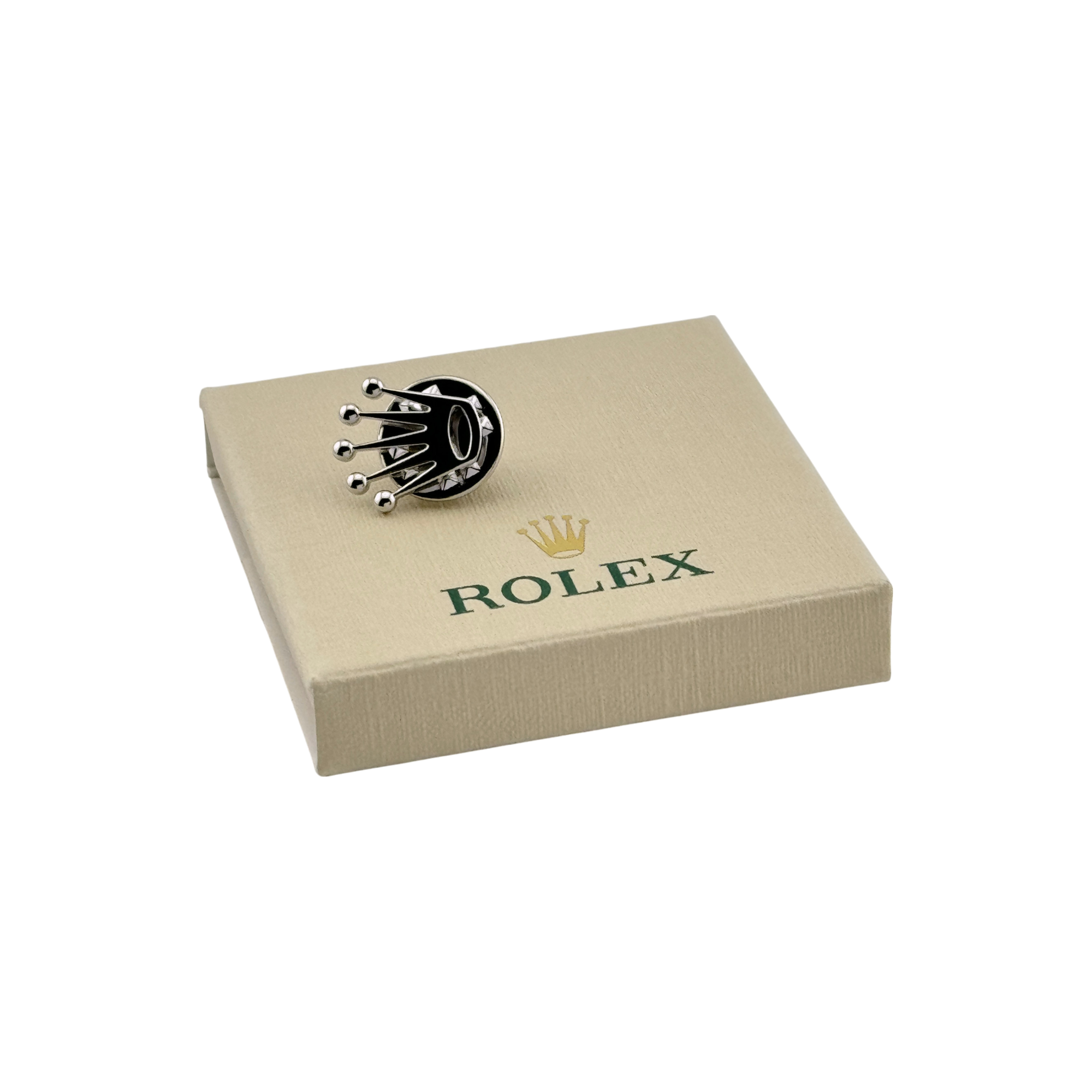 Rolex Anstecknadel in Silber