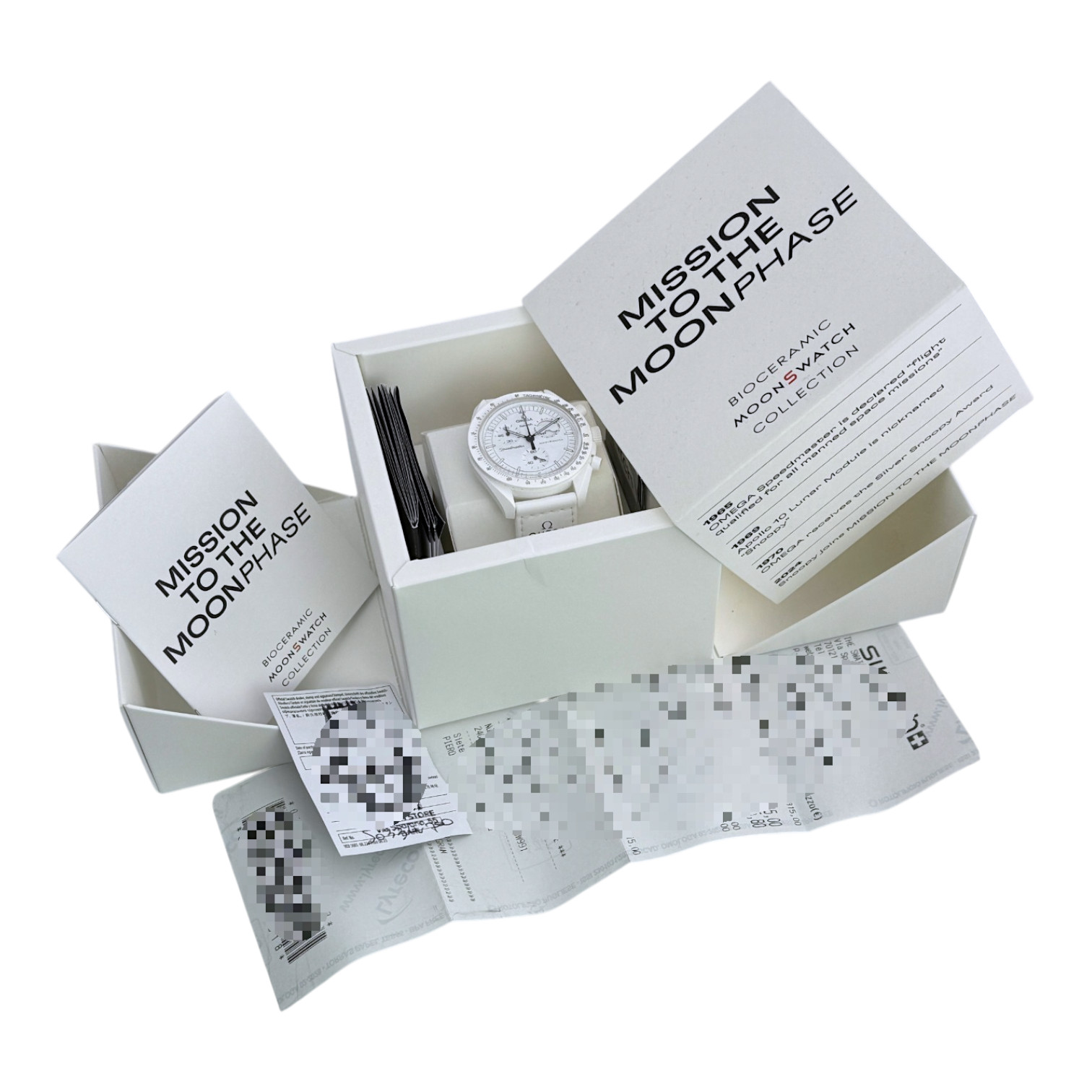 OMEGA X Swatch MoonSwatch Mission to the Moonphase Full Moon 'Snoopy' Ref. SO33W700