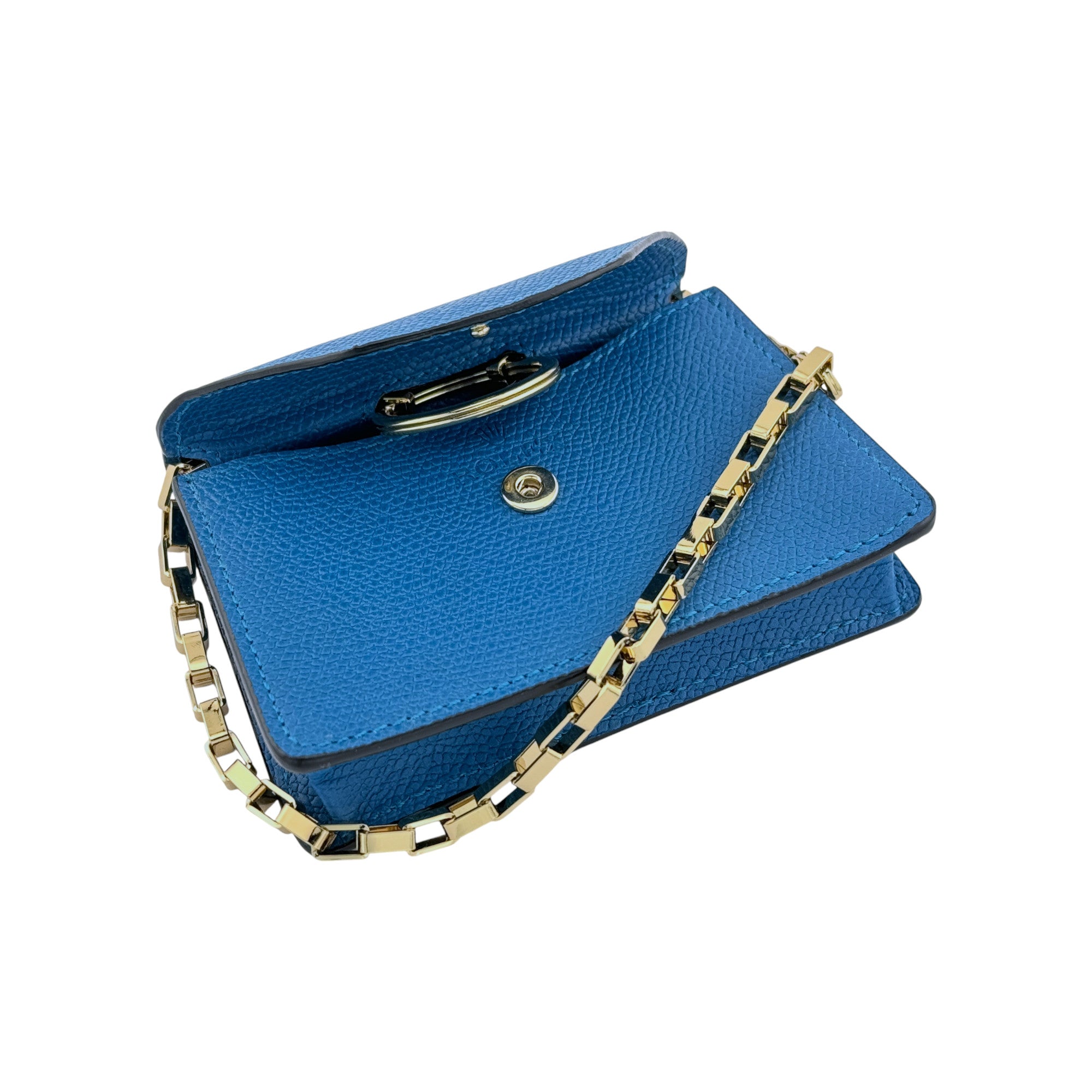 Rolex Clutch Blau