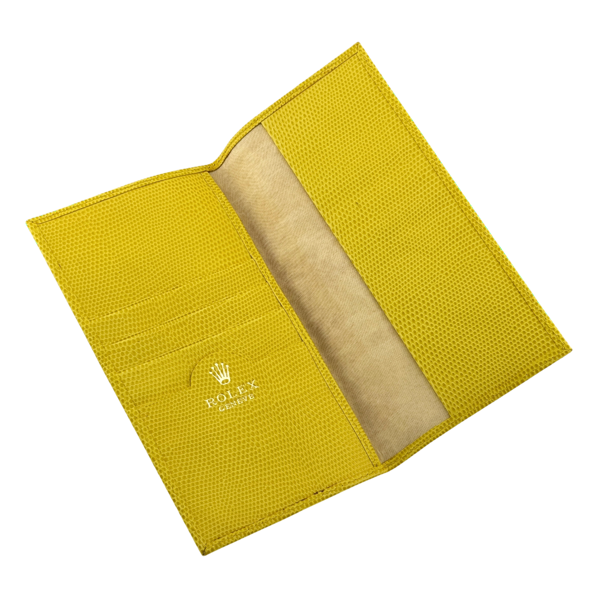 Rolex Daytona Beach Kartenetui Gelb Ref. 79.20.71