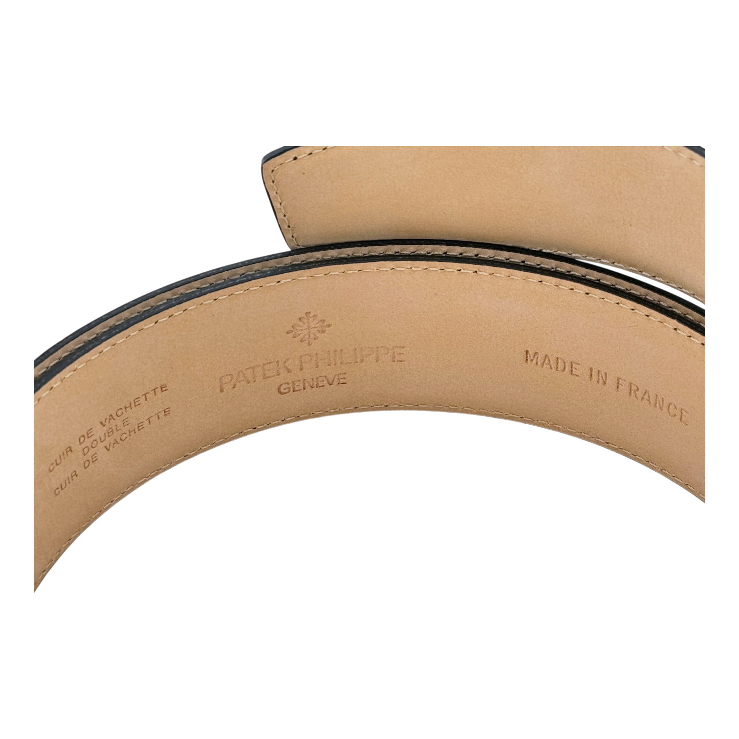 Patek Philippe Leder Herrengürtel Schwarz