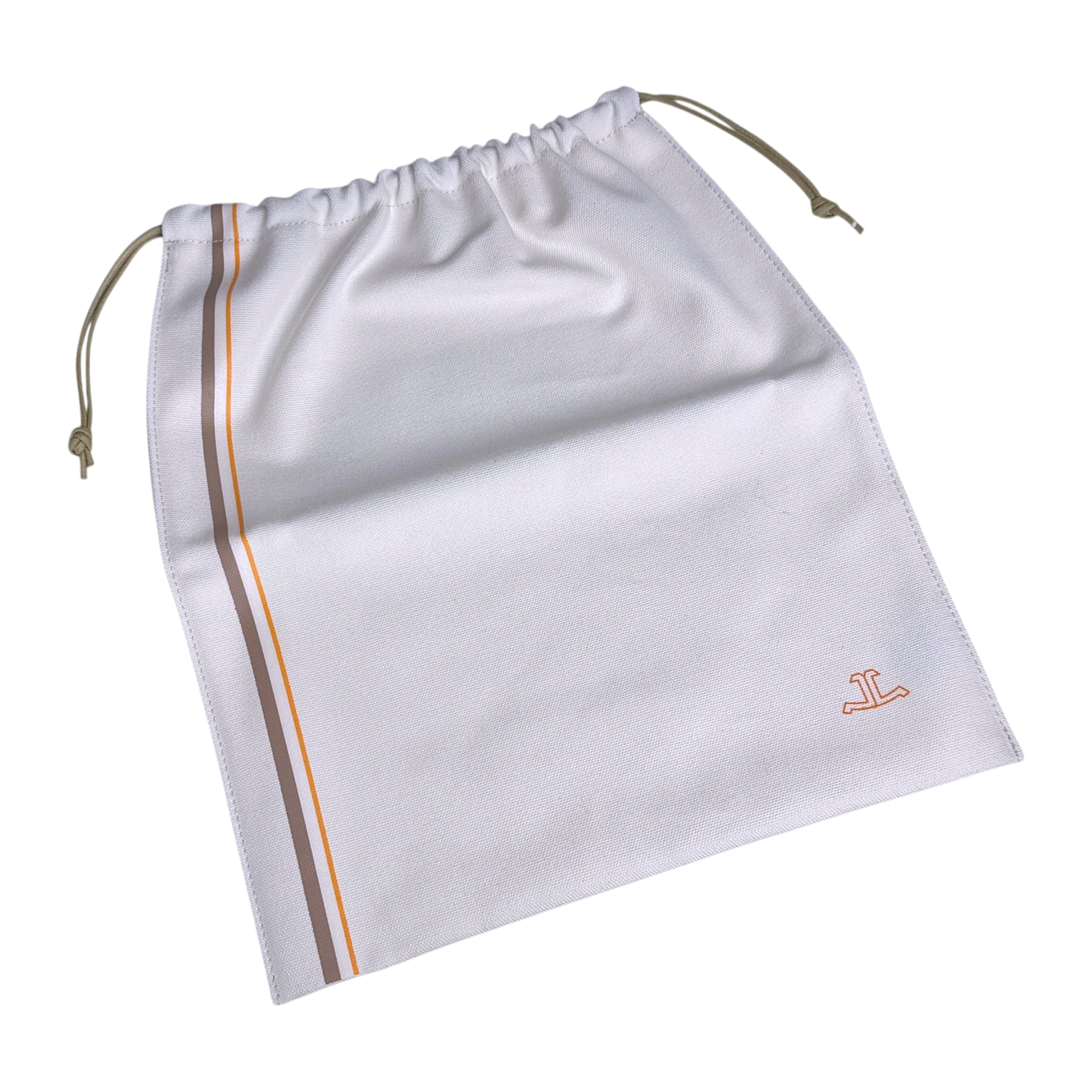 Jaeger-LeCoultre 3-Teile-Reisebeutel-Set Weiß/Beige