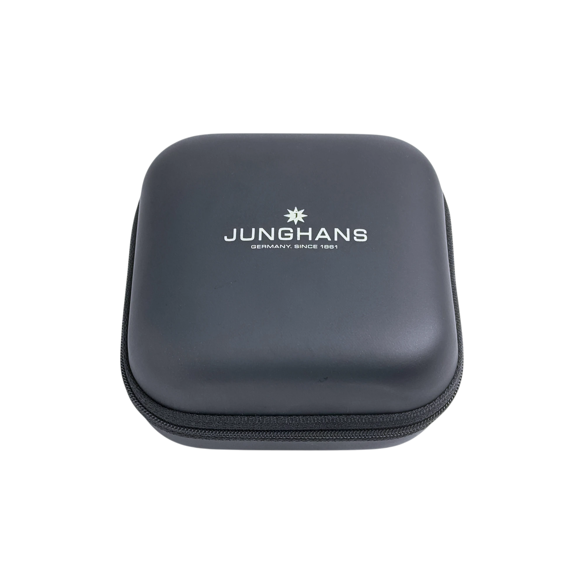 Junghans Uhrenetui - Luxus Reiseetui in Schwarz