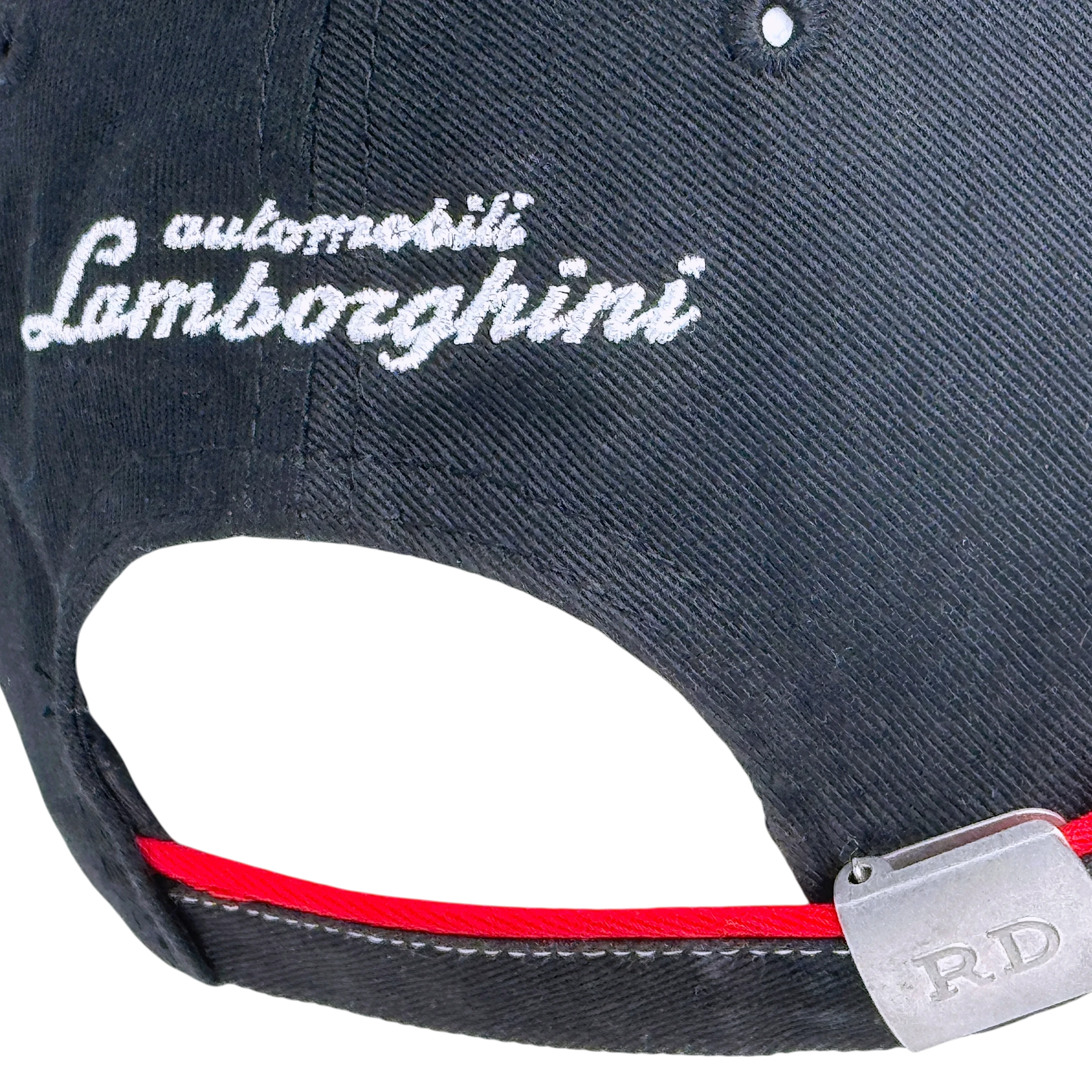 Lamborghini X Roger Dubuis Cap Schwarz - Kappe aus 100 % Baumwolle