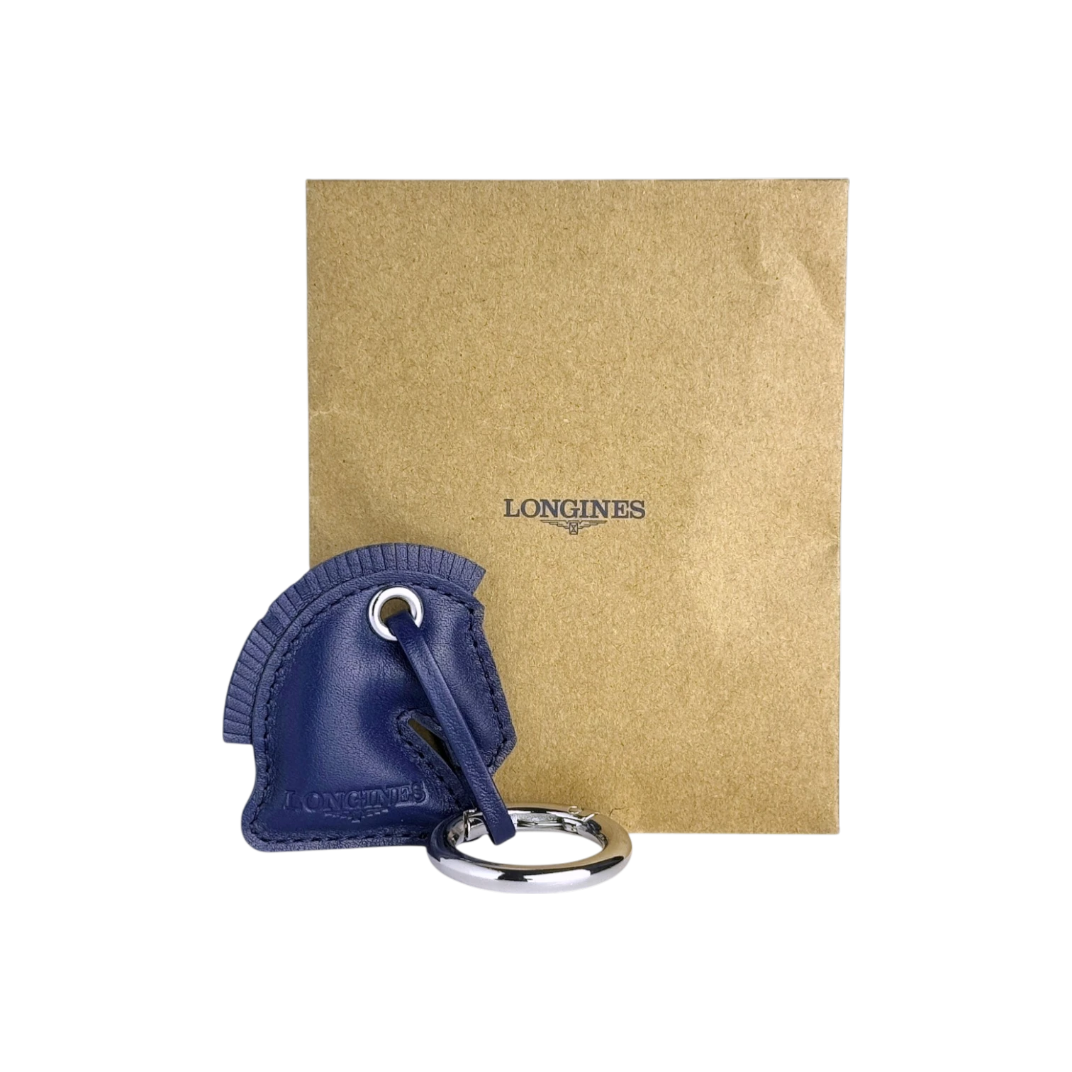 Longines Pferdekopf Schlüsselanhänger - Anhänger in Blau