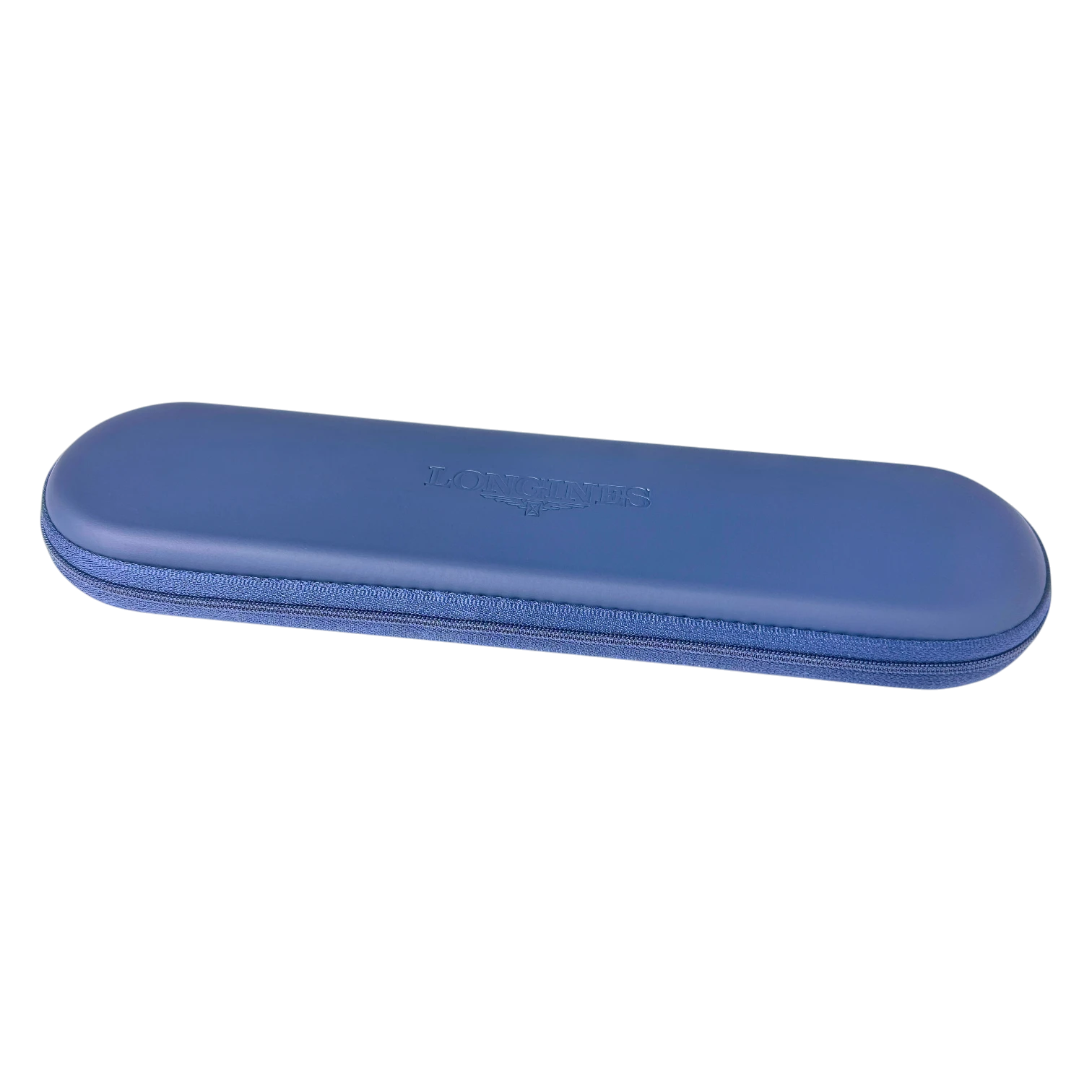 Longines längliches Uhrenetui Reiseetui in Blau