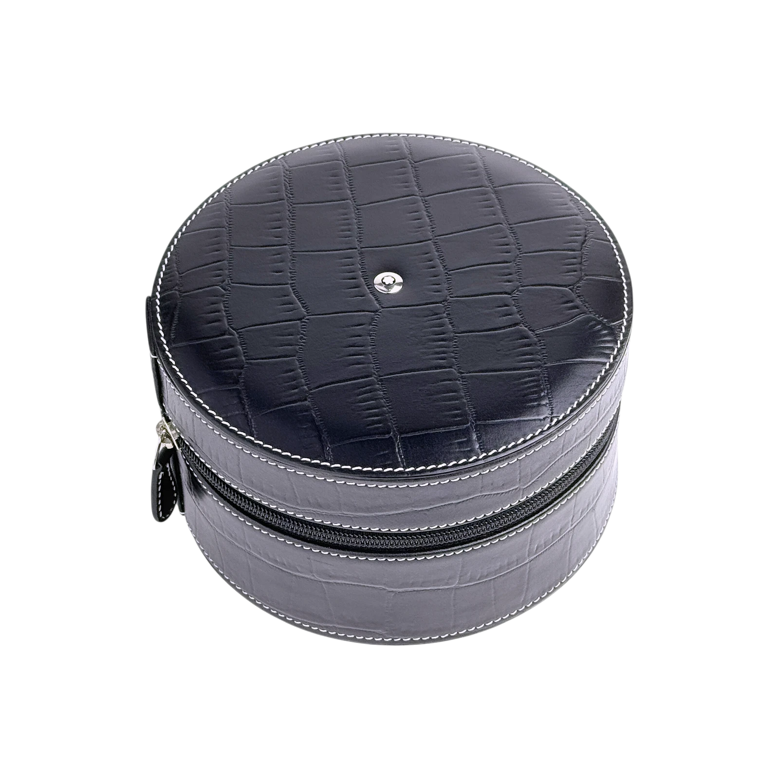 Montblanc Uhrenetui Reiseetui Reisebox Etui Box Schwarz travel case pouch black