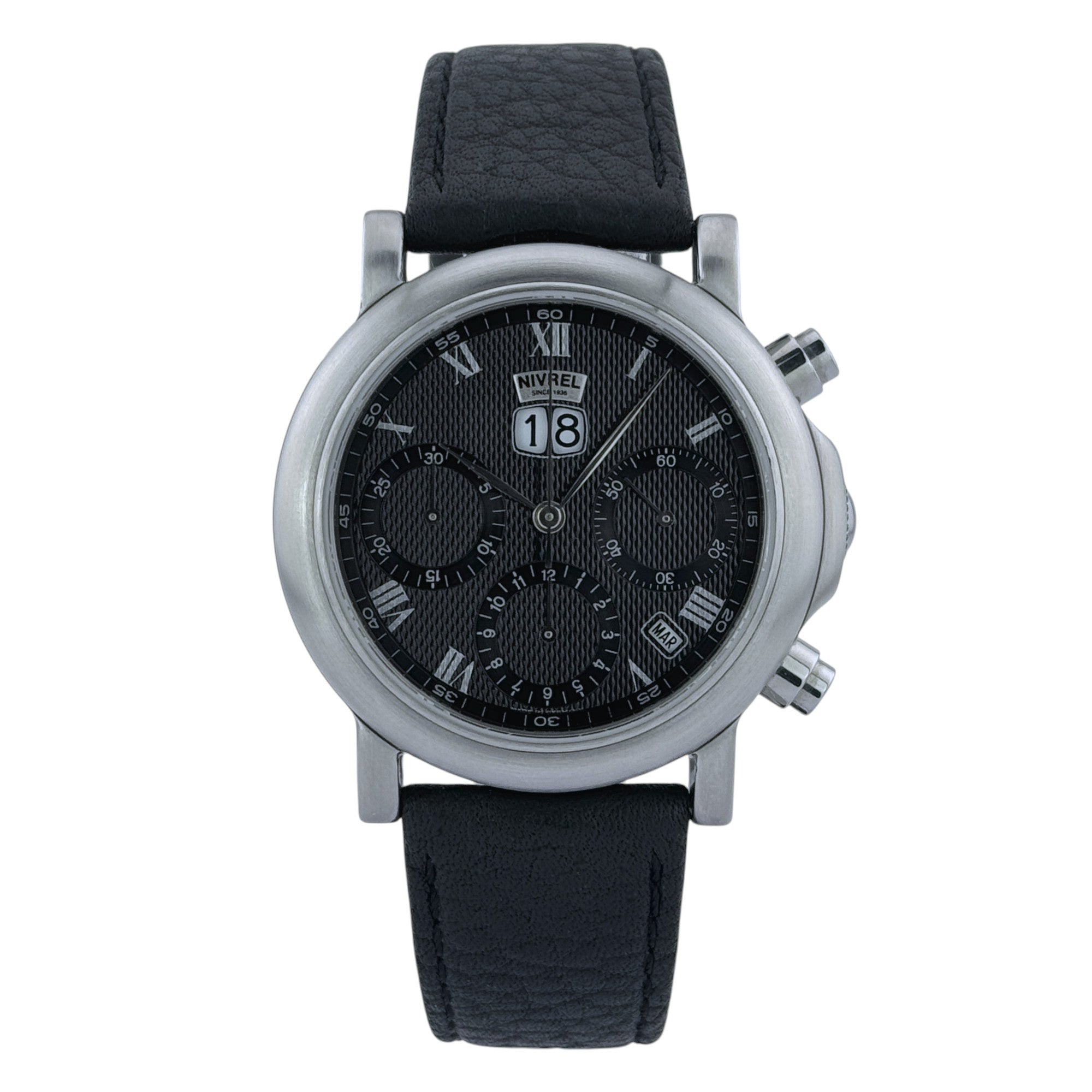 Nivrel Grande Répétition Chronograph Herren Armbanduhr Automatik Ref. N 580.001