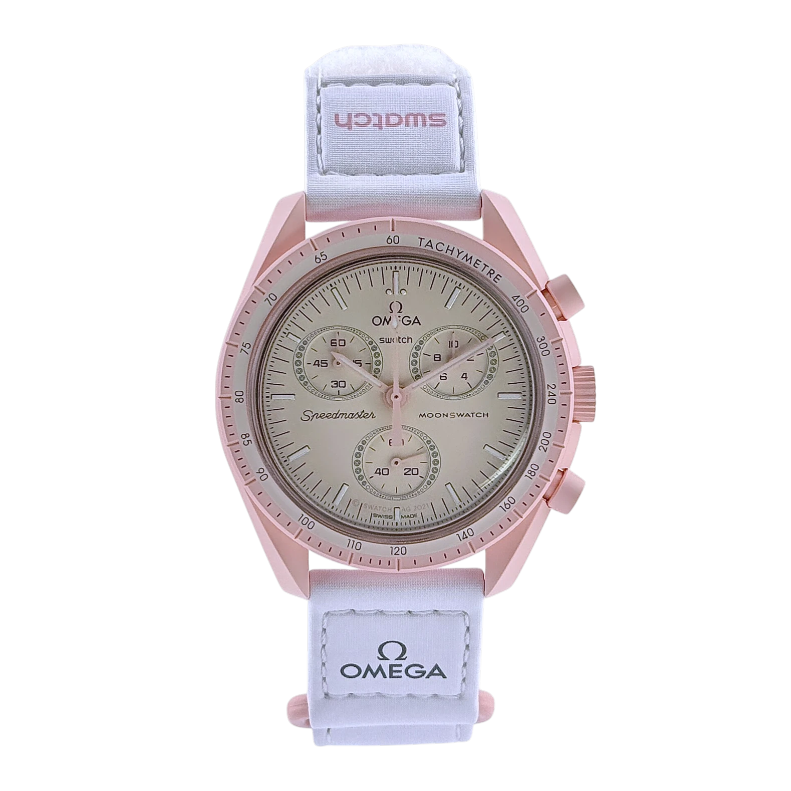 OMEGA X Swatch MoonSwatch Mission to Venus Armbanduhr 42 mm SO33P100