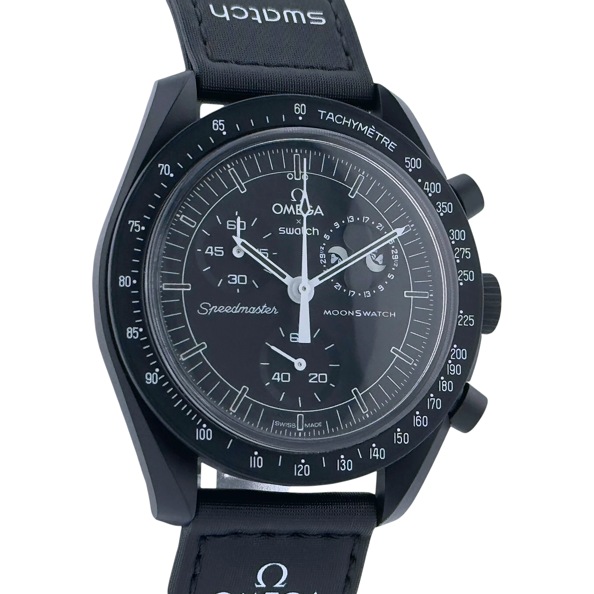 OMEGA X Swatch MoonSwatch Mission to the Moonphase New Moon 'Snoopy' SO33B700